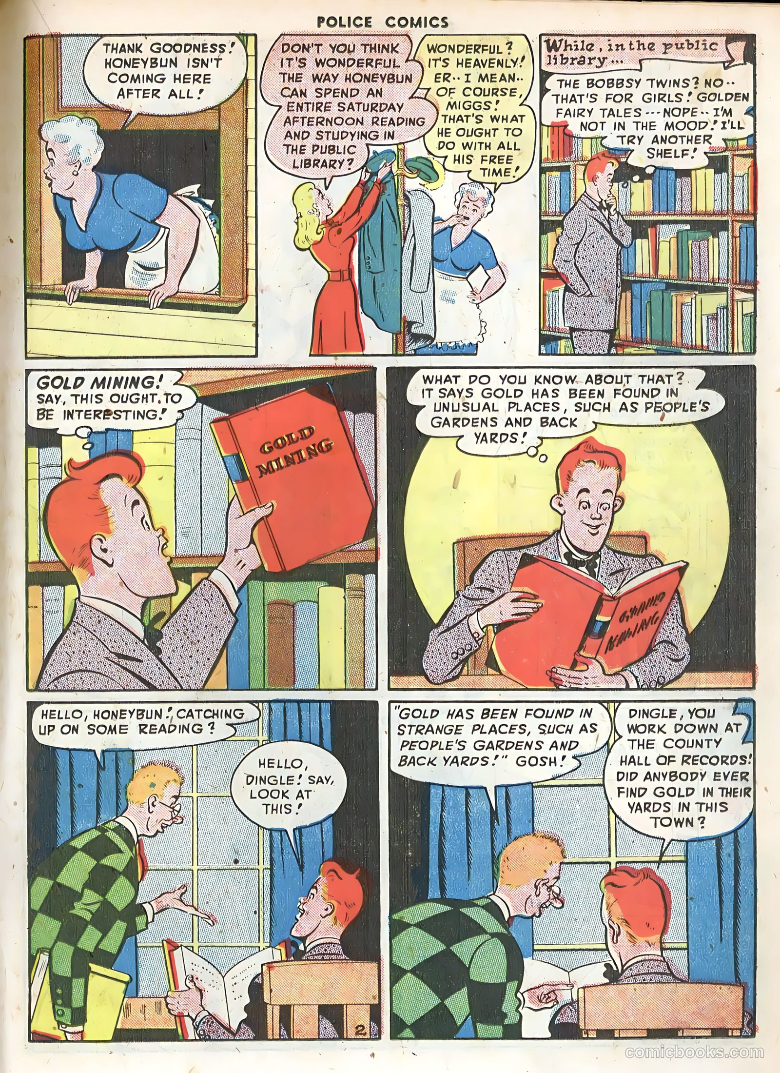 Police Comics #71 — page 21 of 52
