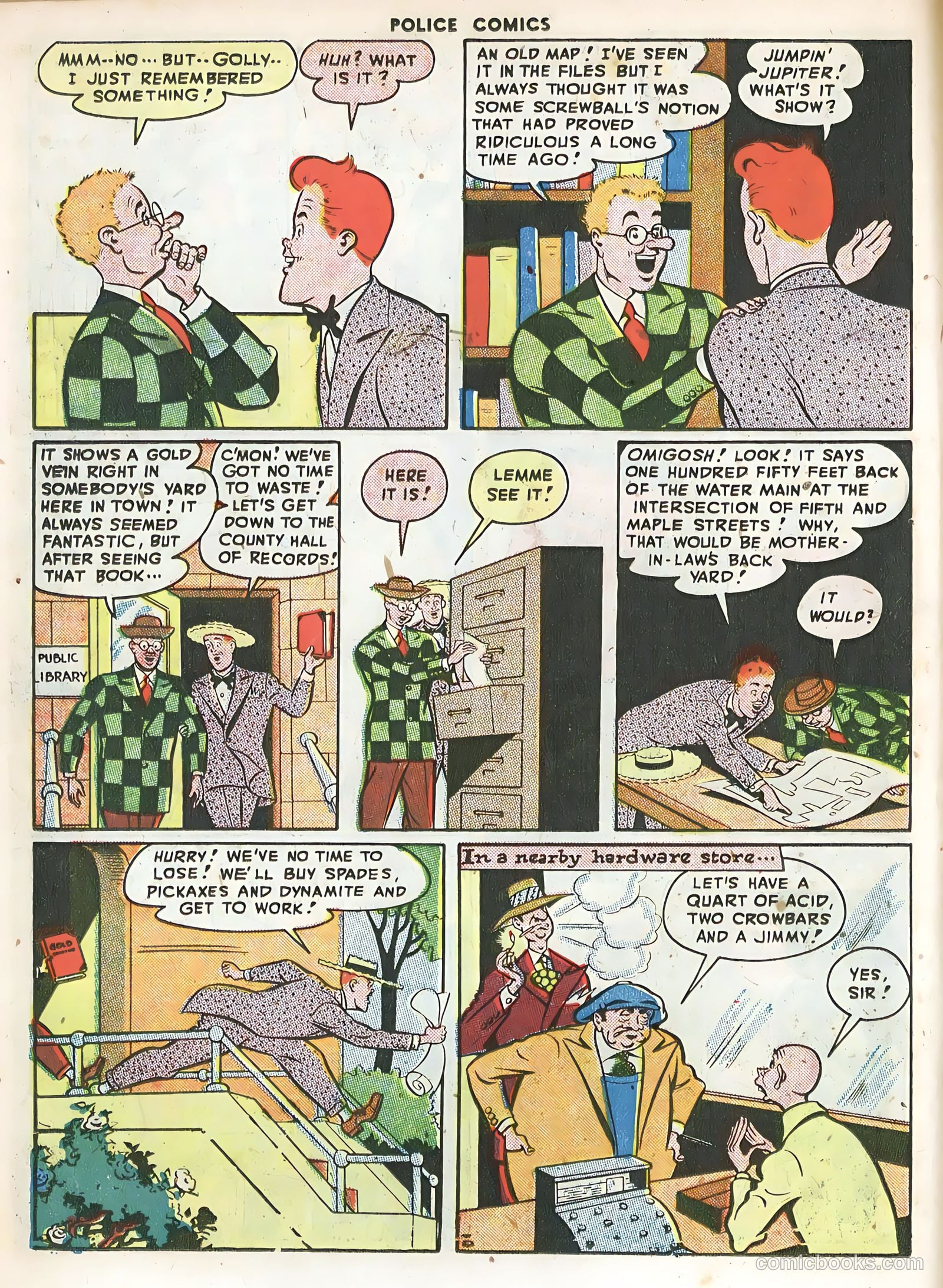 Police Comics #71 — page 22 of 52
