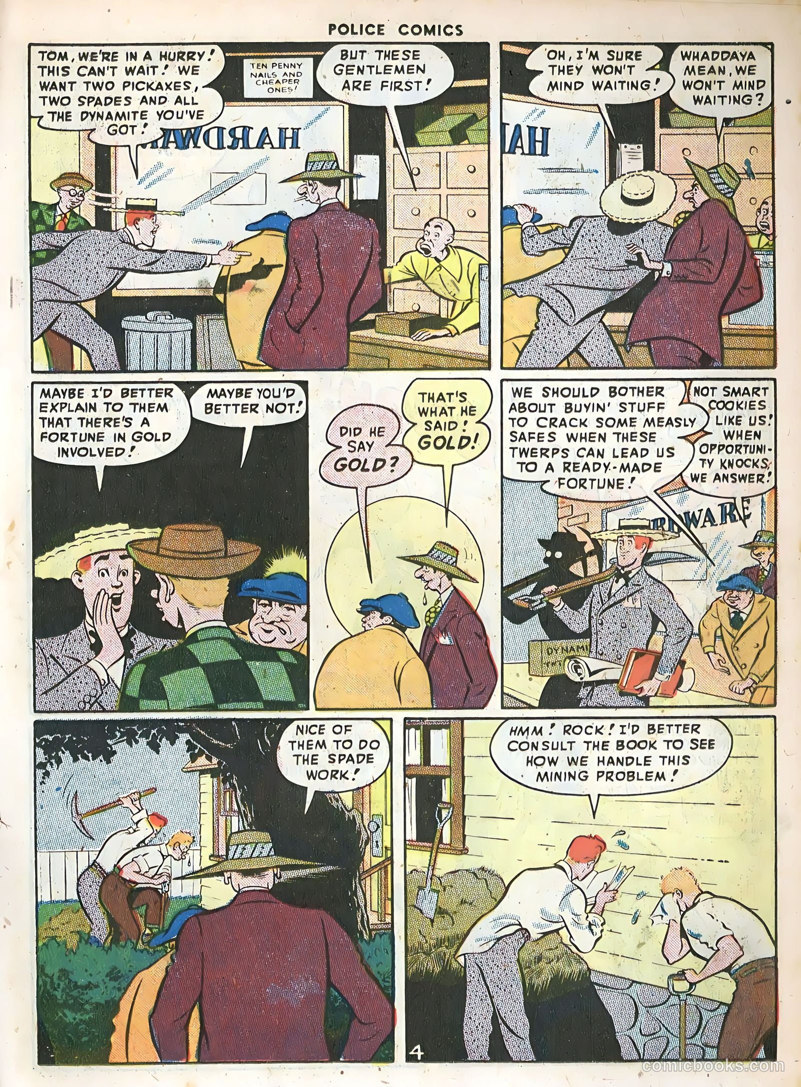 Police Comics #71 — page 23 of 52
