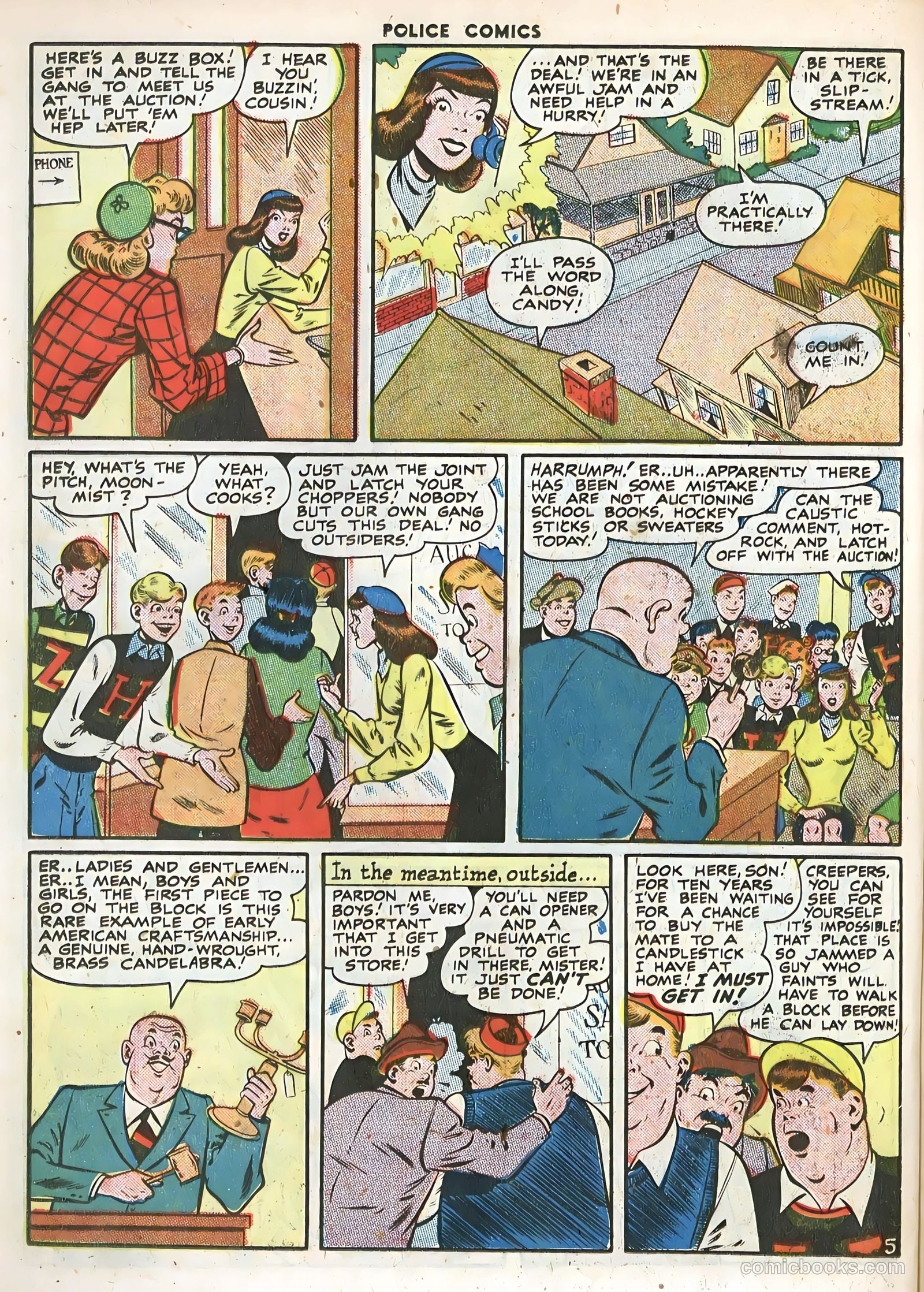 Police Comics #71 — page 30 of 52