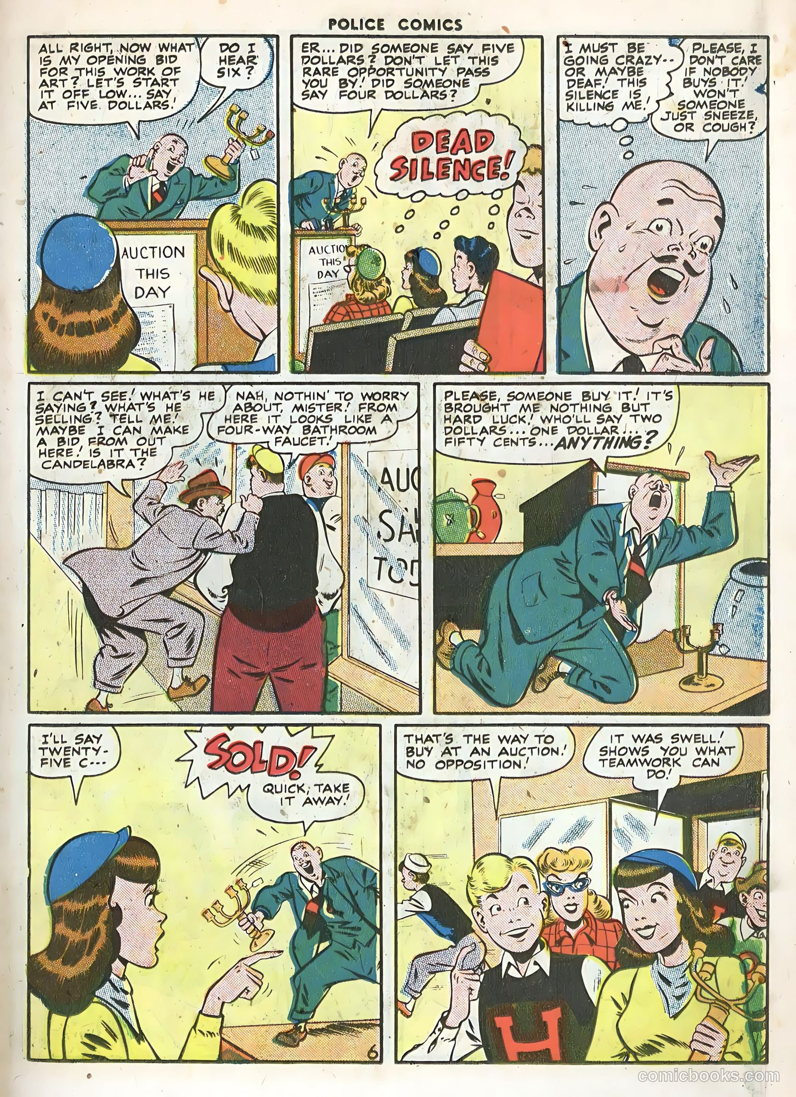 Police Comics #71 — page 31 of 52