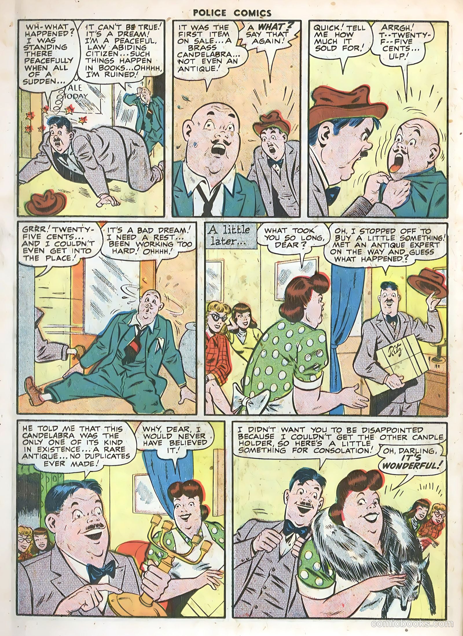Police Comics #71 — page 32 of 52