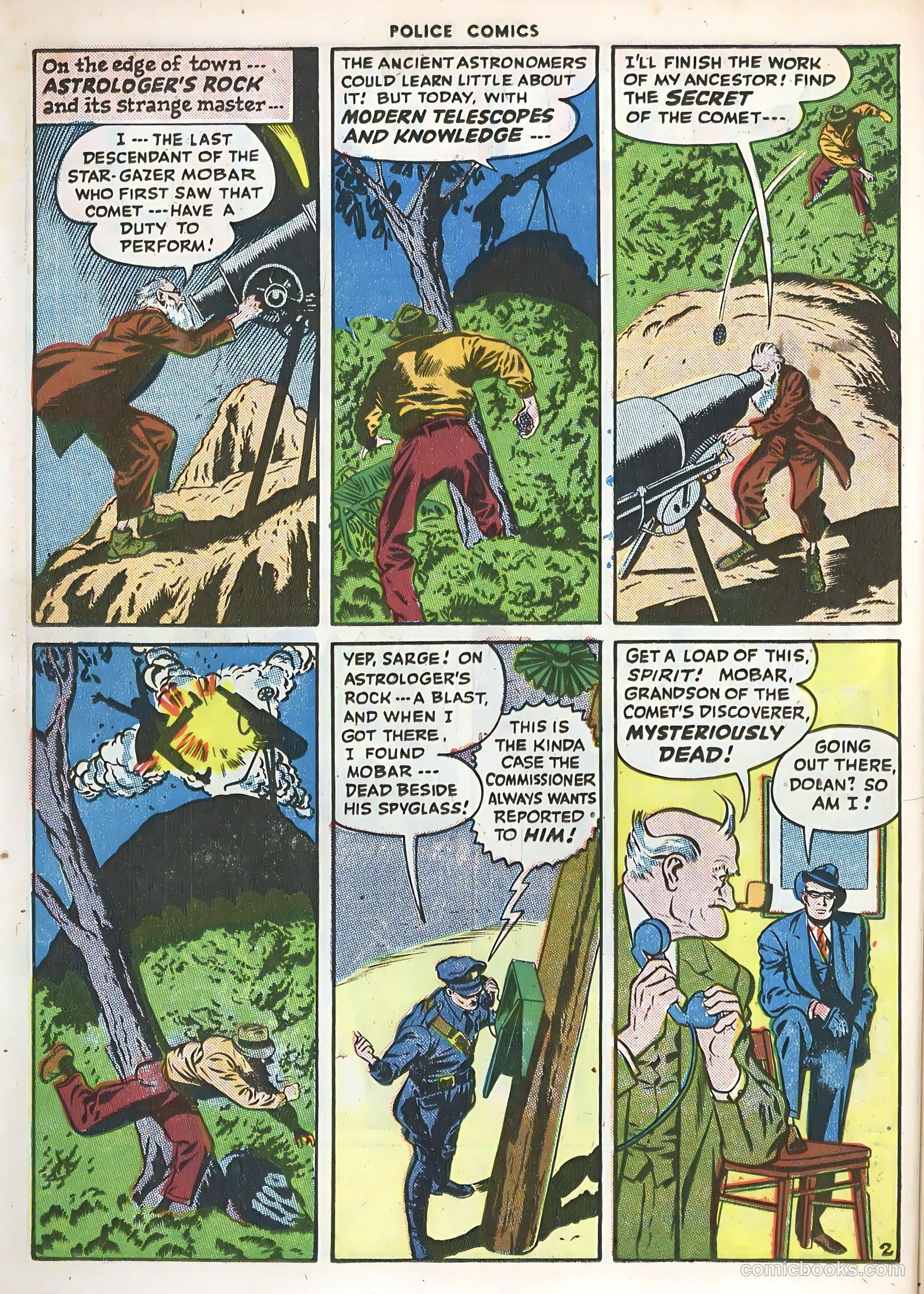 Police Comics #71 — page 34 of 52