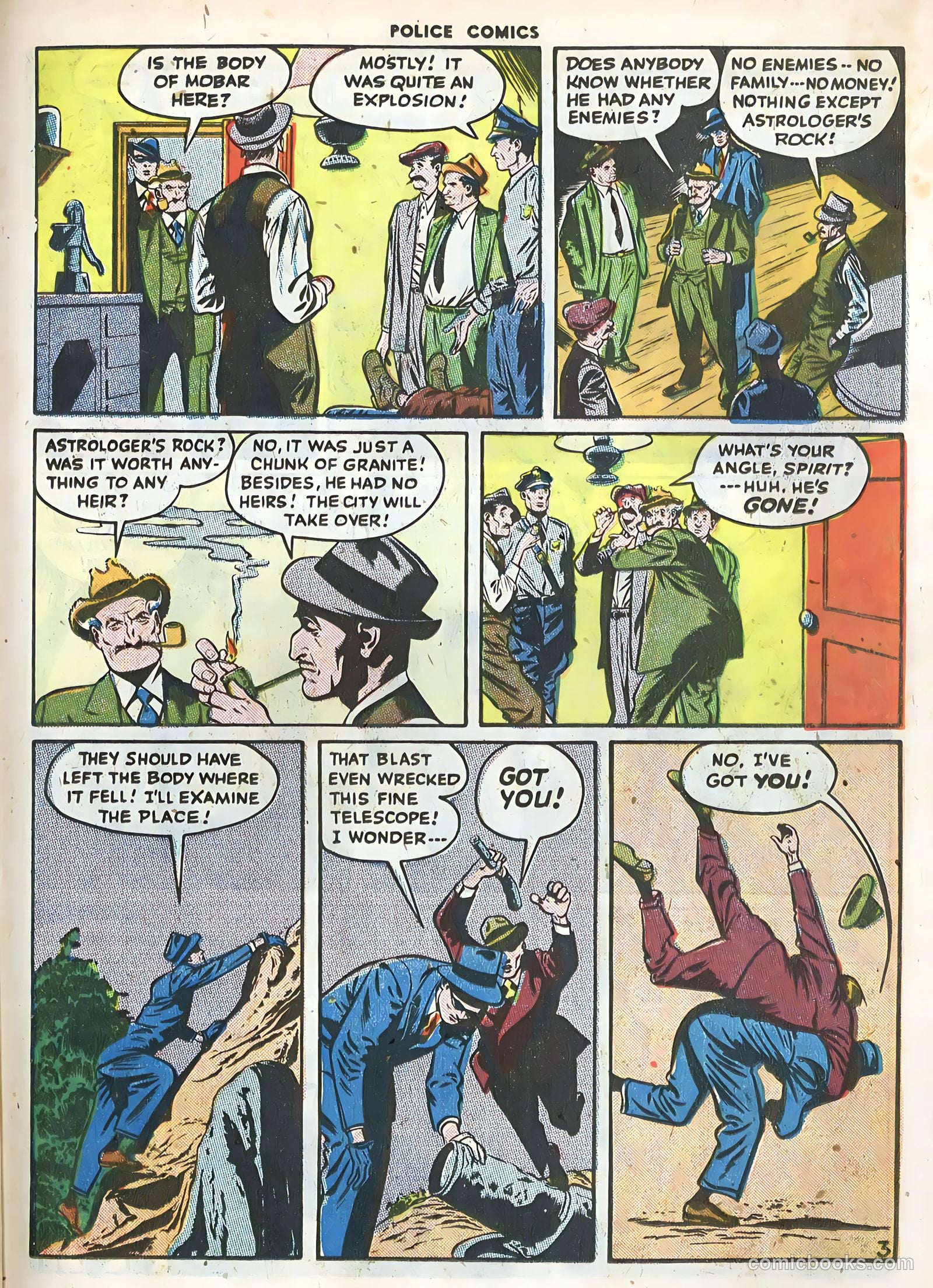 Police Comics #71 — page 35 of 52