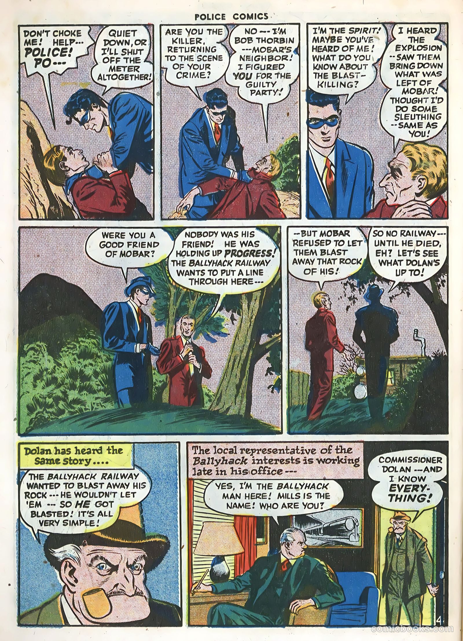 Police Comics #71 — page 36 of 52