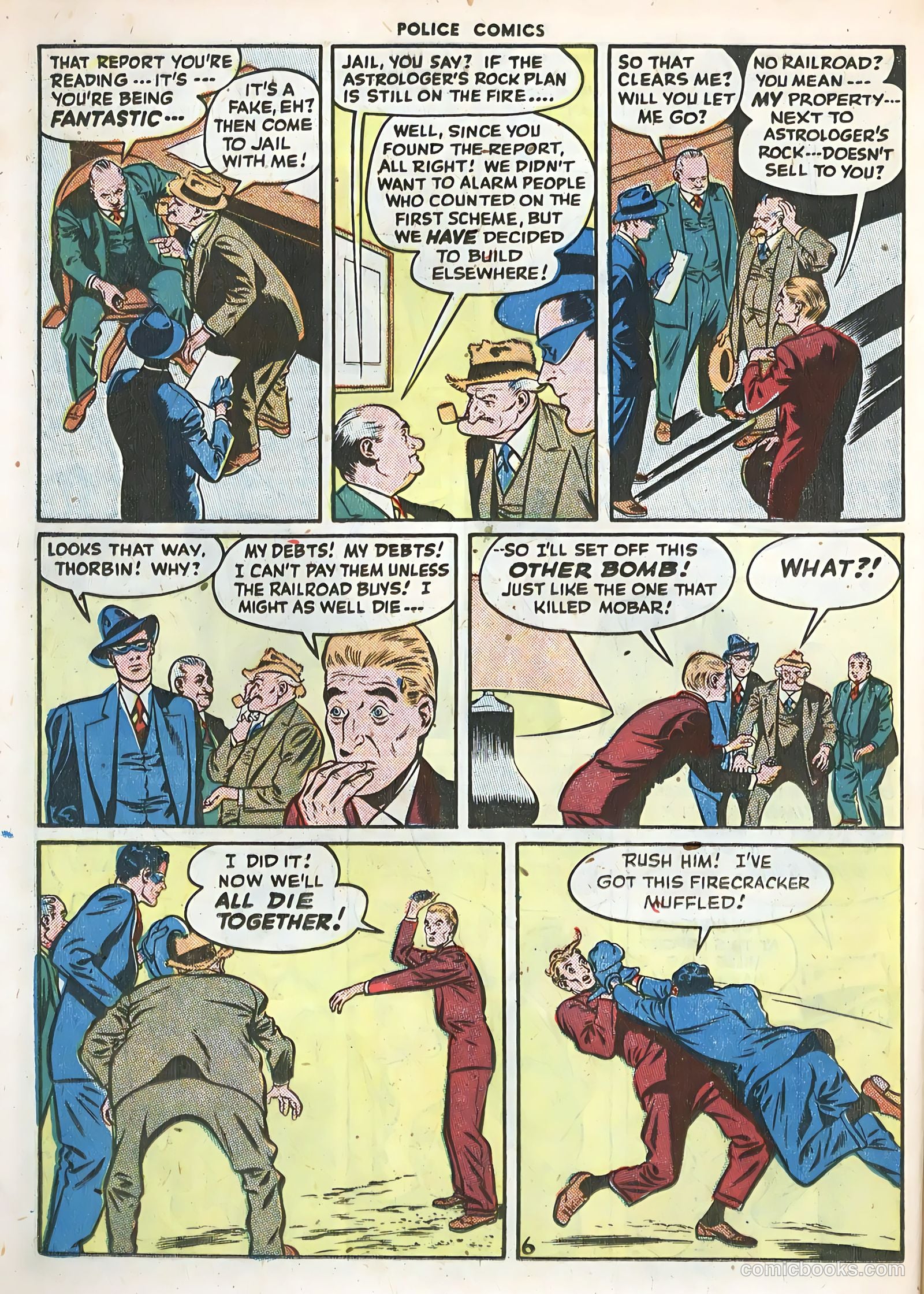 Police Comics #71 — page 38 of 52