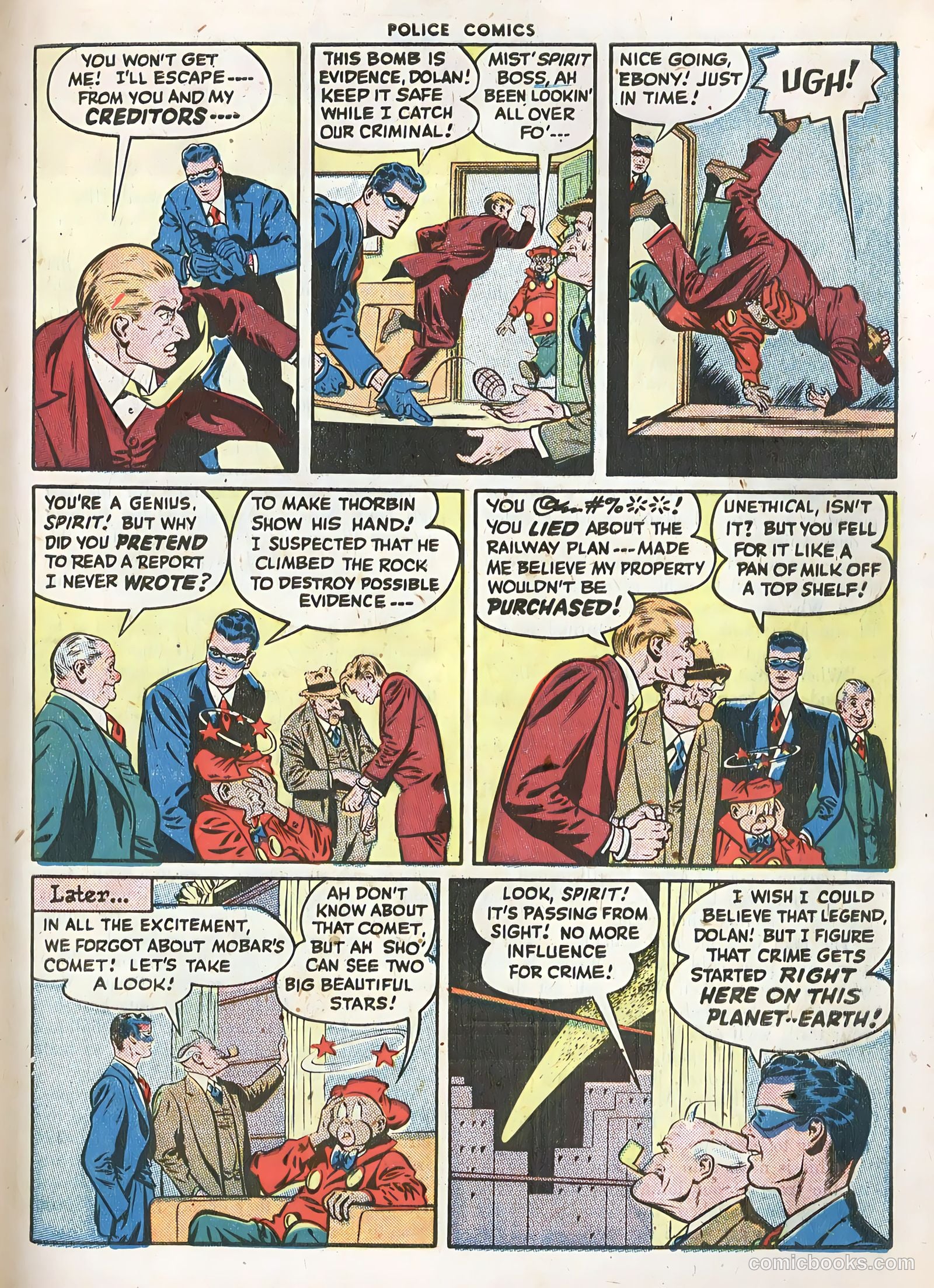 Police Comics #71 — page 39 of 52