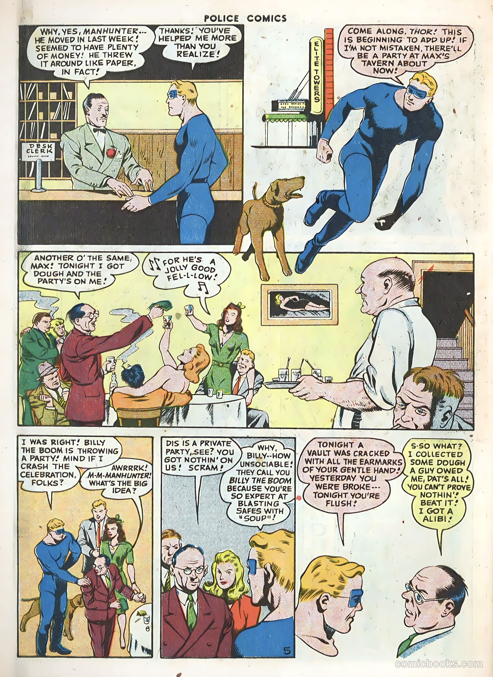 Police Comics #71 — page 46 of 52