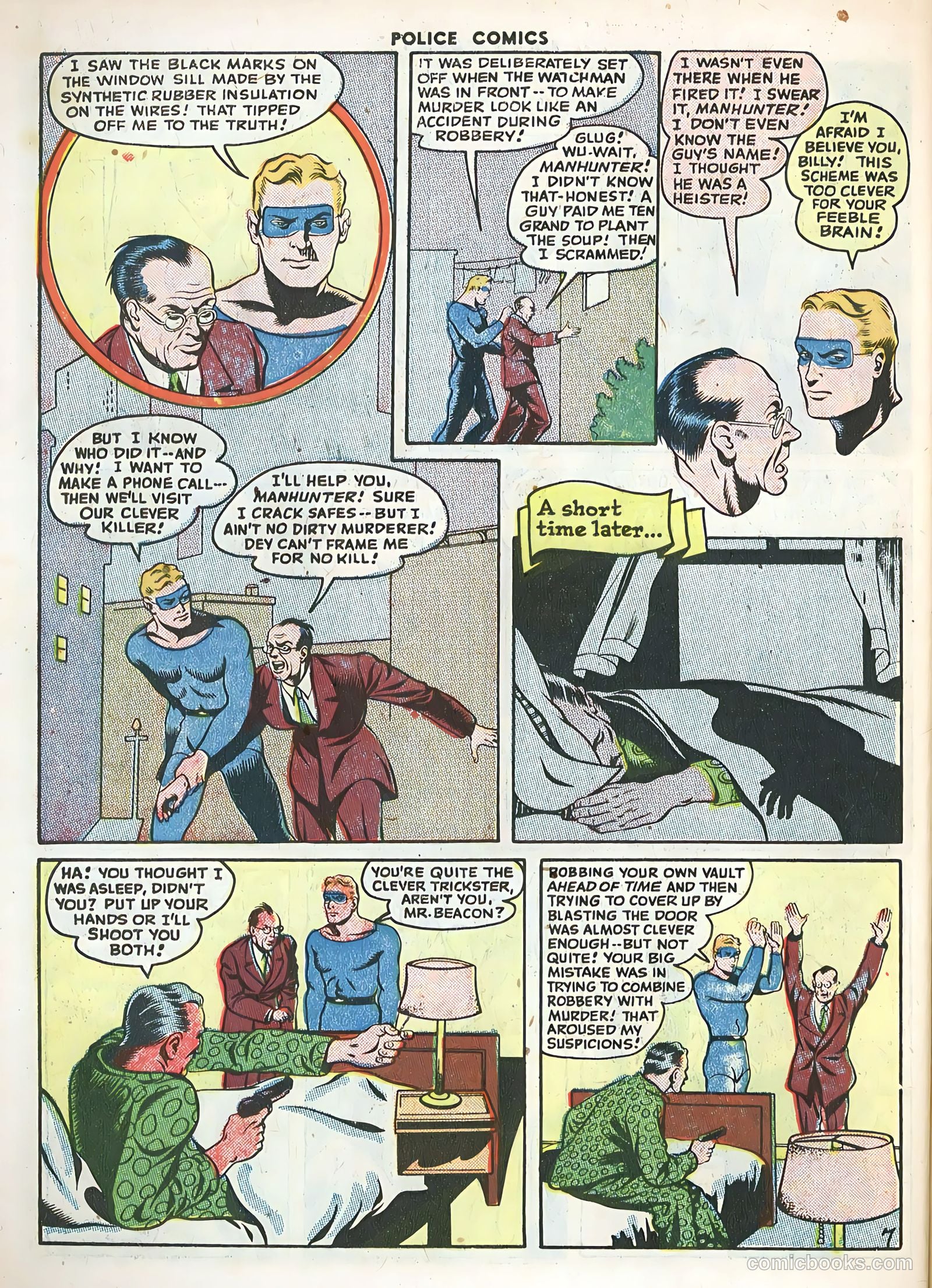 Police Comics #71 — page 48 of 52