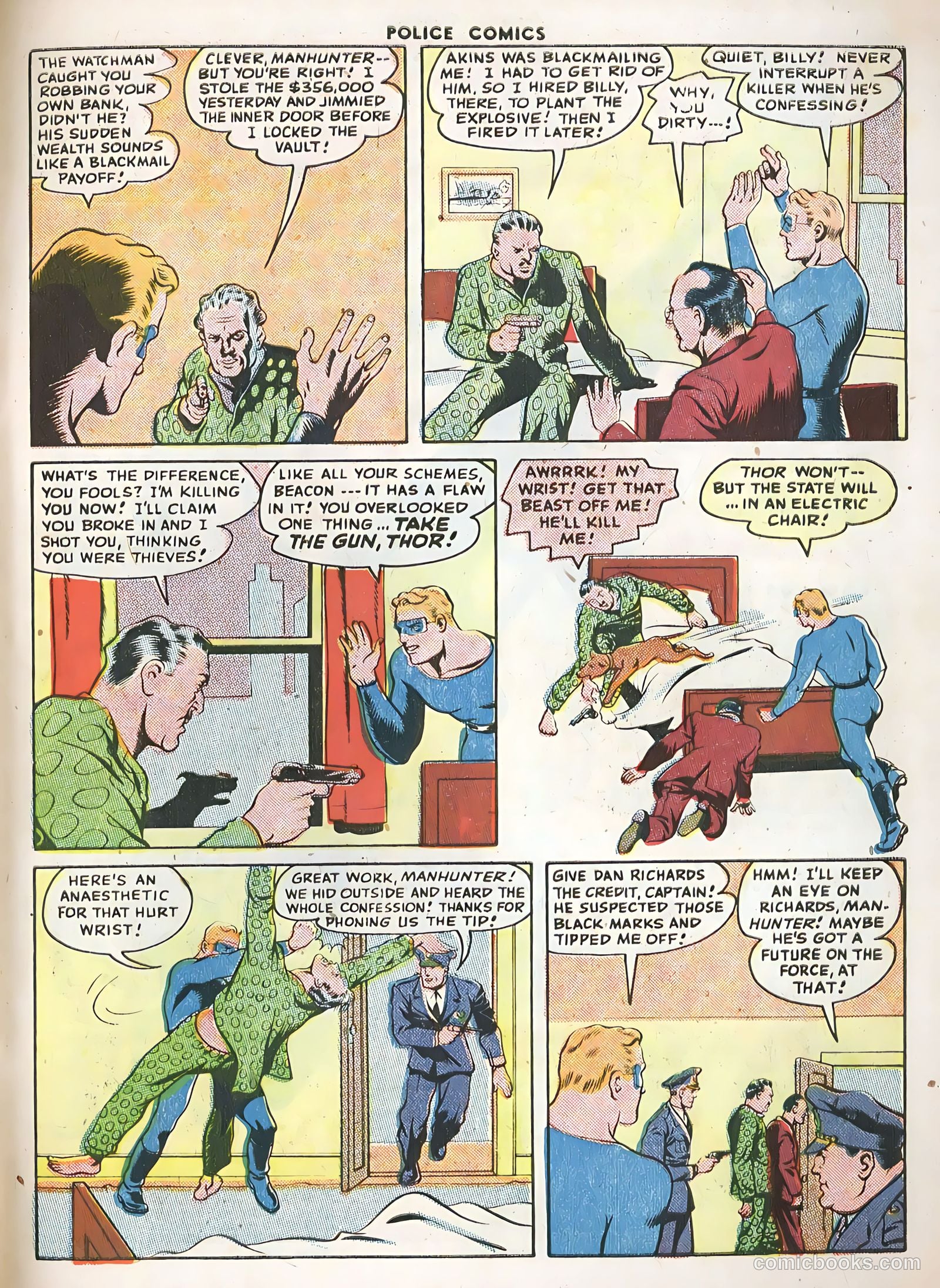 Police Comics #71 — page 49 of 52