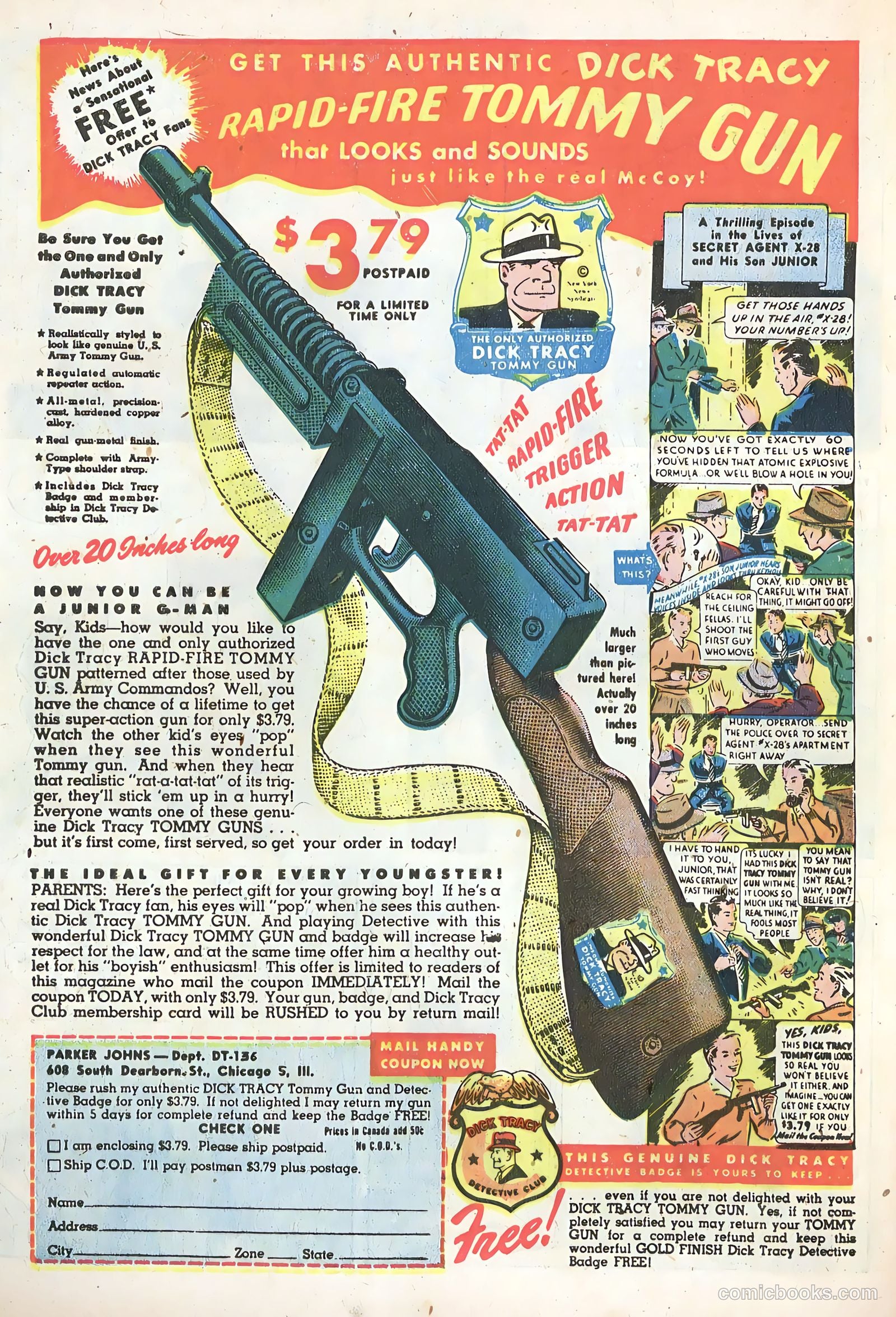 Police Comics #71 — page 50 of 52
