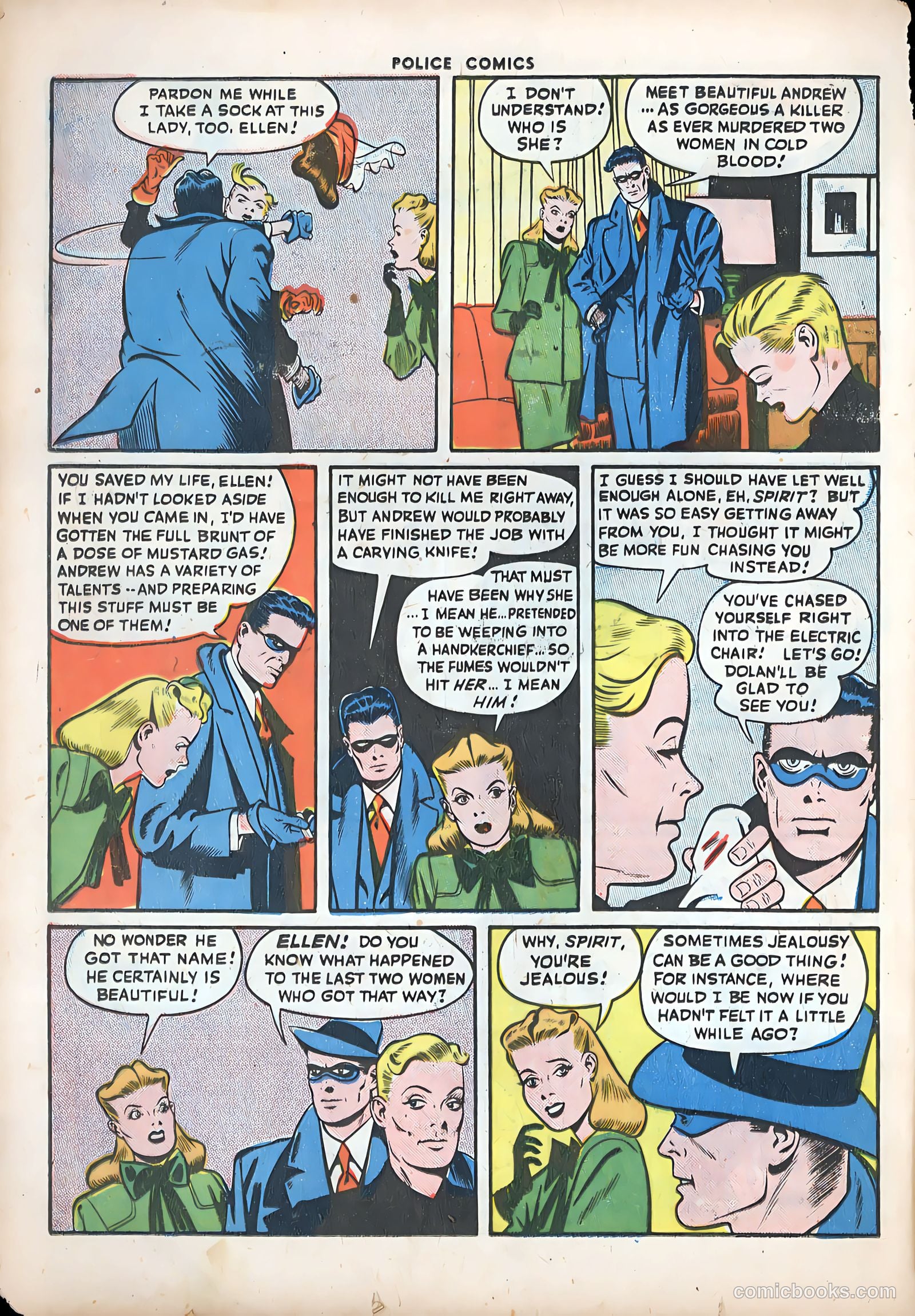 Police Comics #72 — page 32 of 52