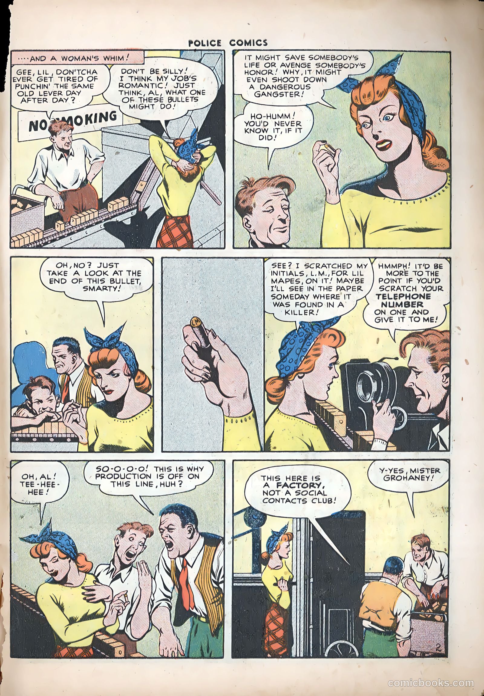 Police Comics #72 — page 43 of 52
