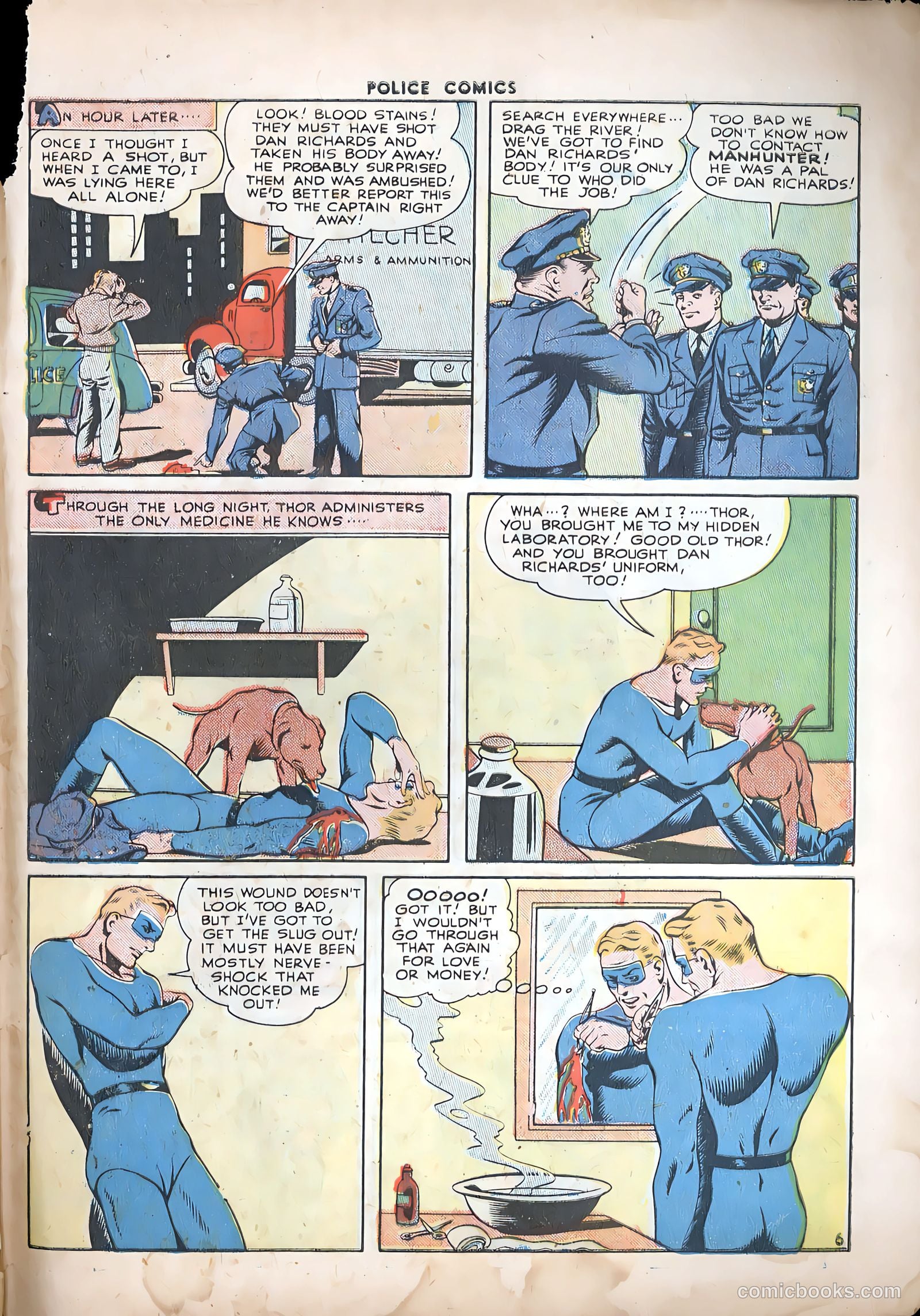 Police Comics #72 — page 47 of 52