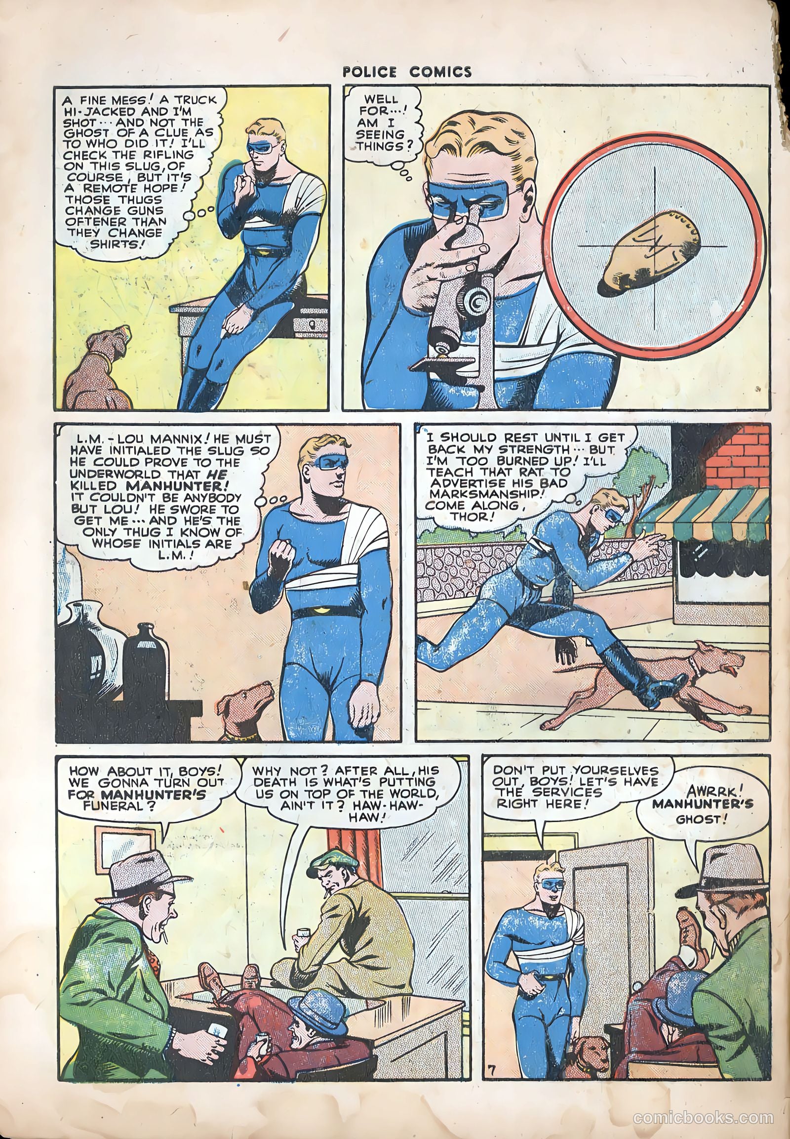 Police Comics #72 — page 48 of 52