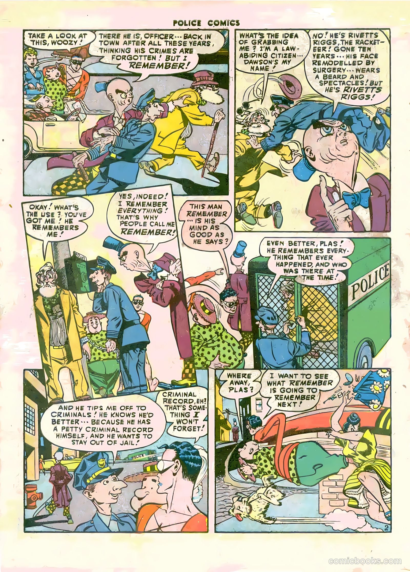 Police Comics #73 — page 4 of 52