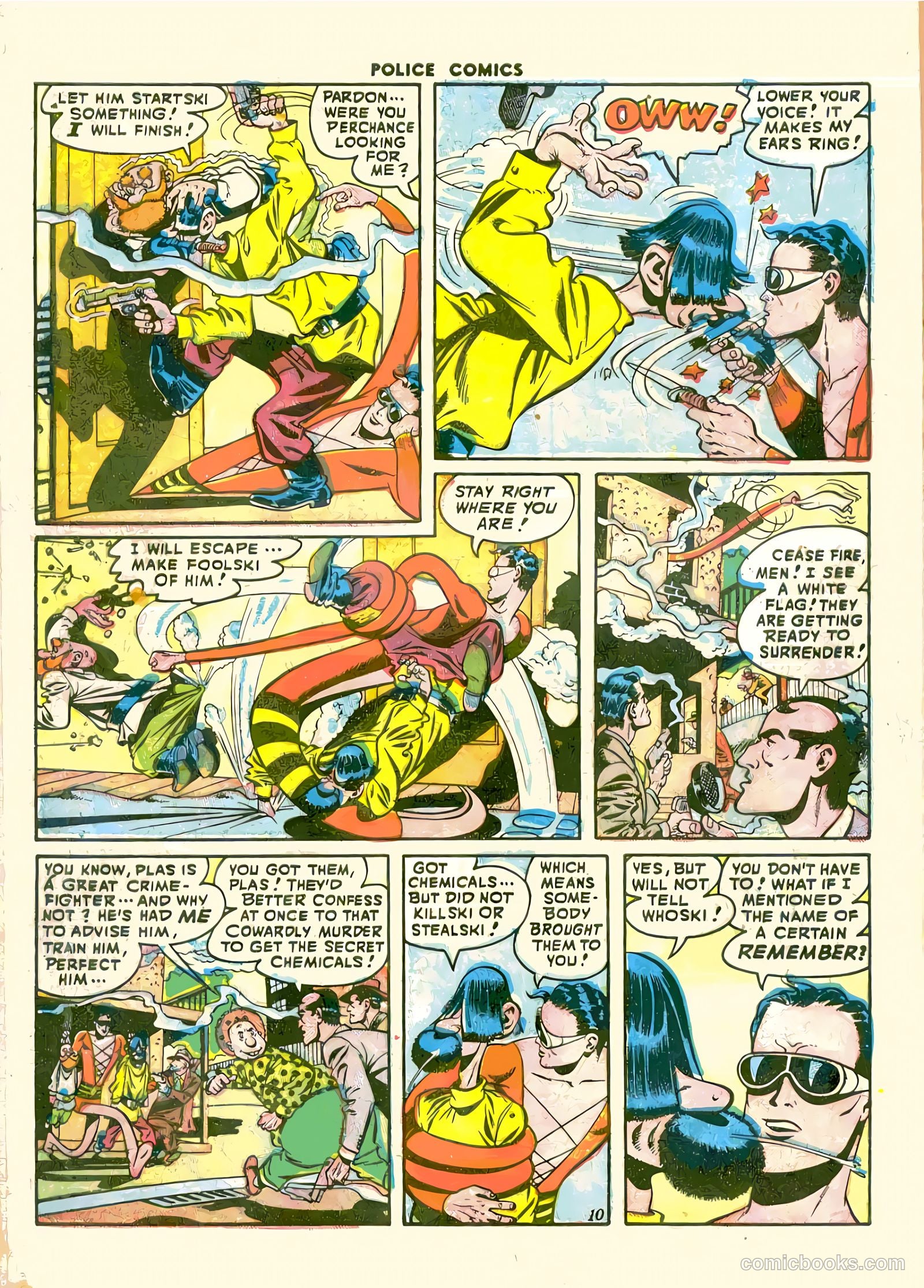 Police Comics #73 — page 12 of 52