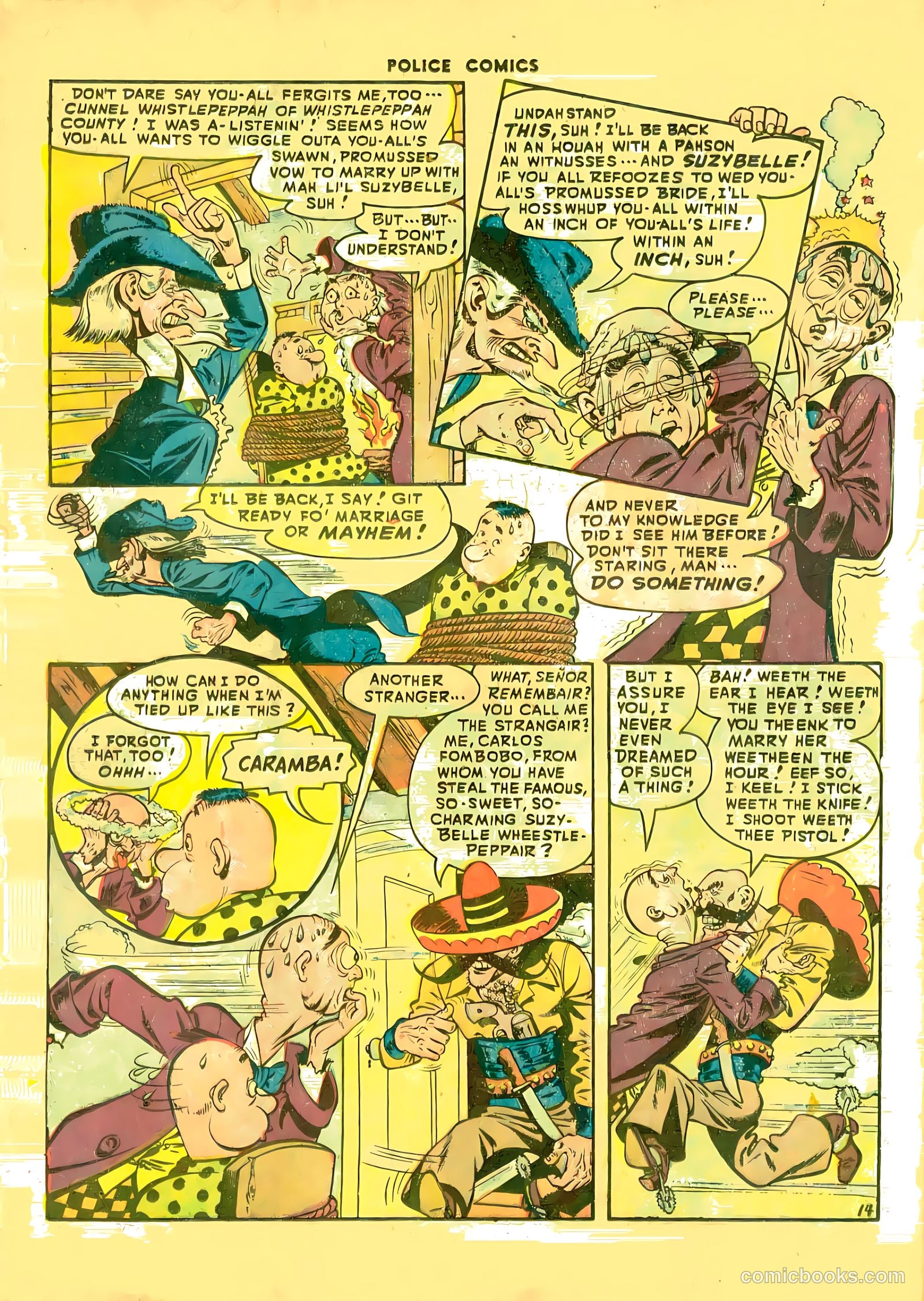 Police Comics #73 — page 16 of 52