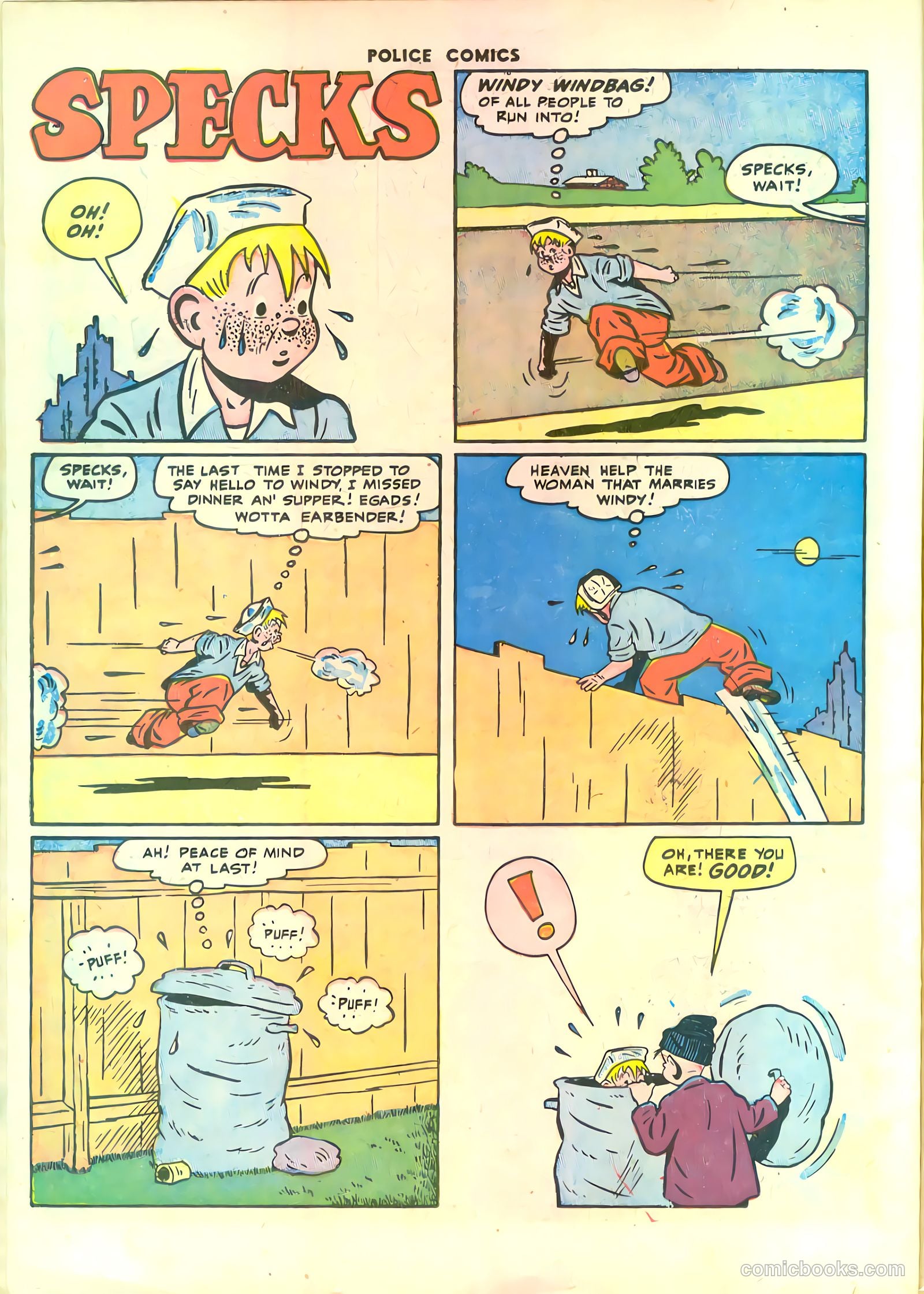 Police Comics #73 — page 18 of 52