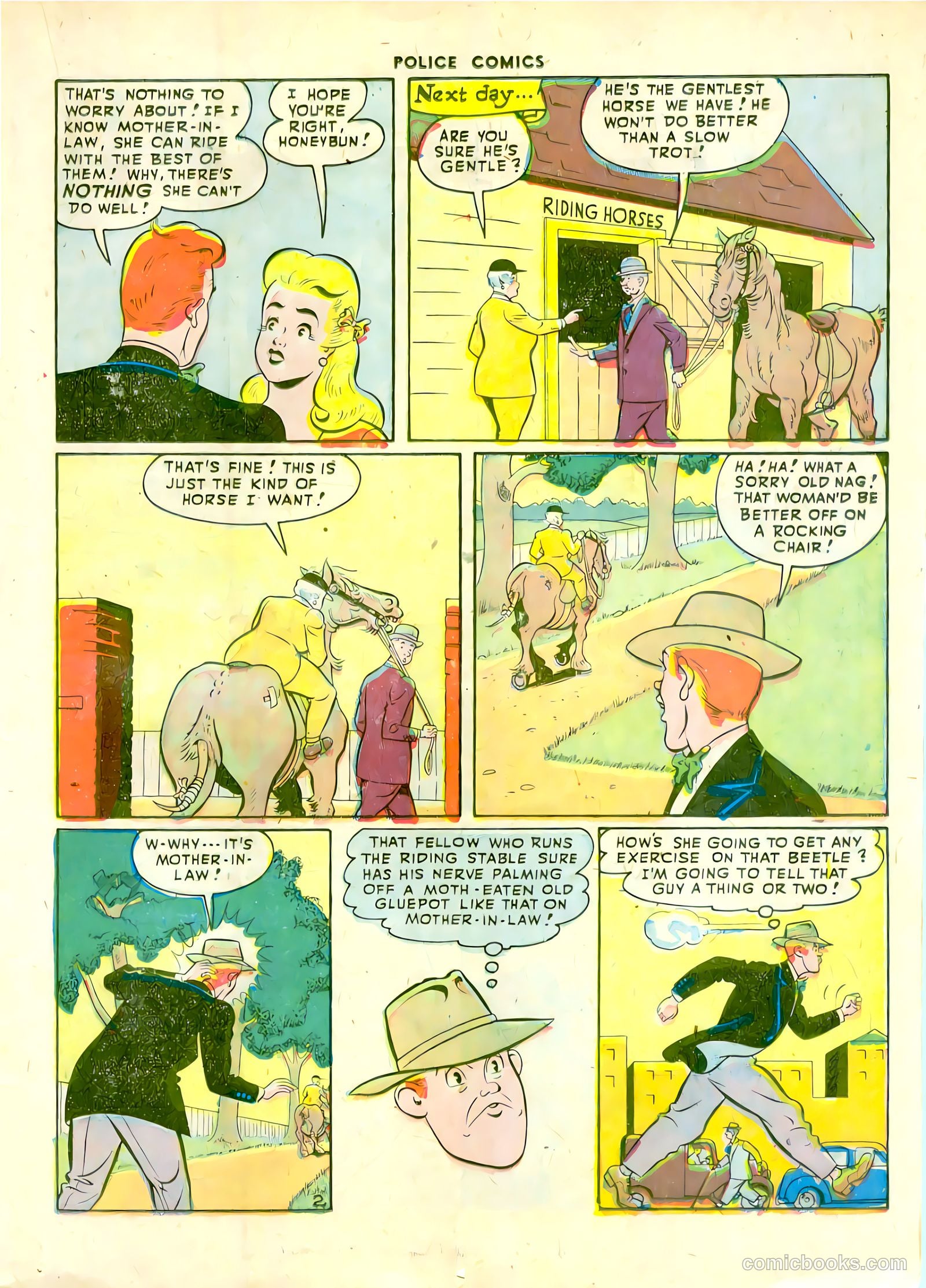 Police Comics #73 — page 21 of 52