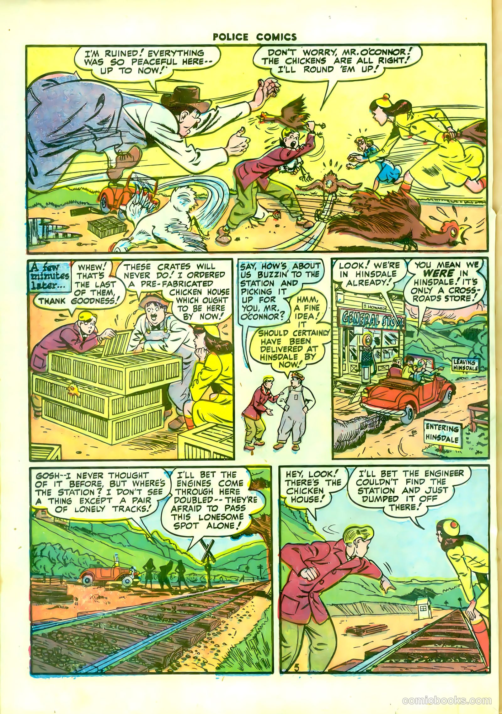 Police Comics #73 — page 30 of 52