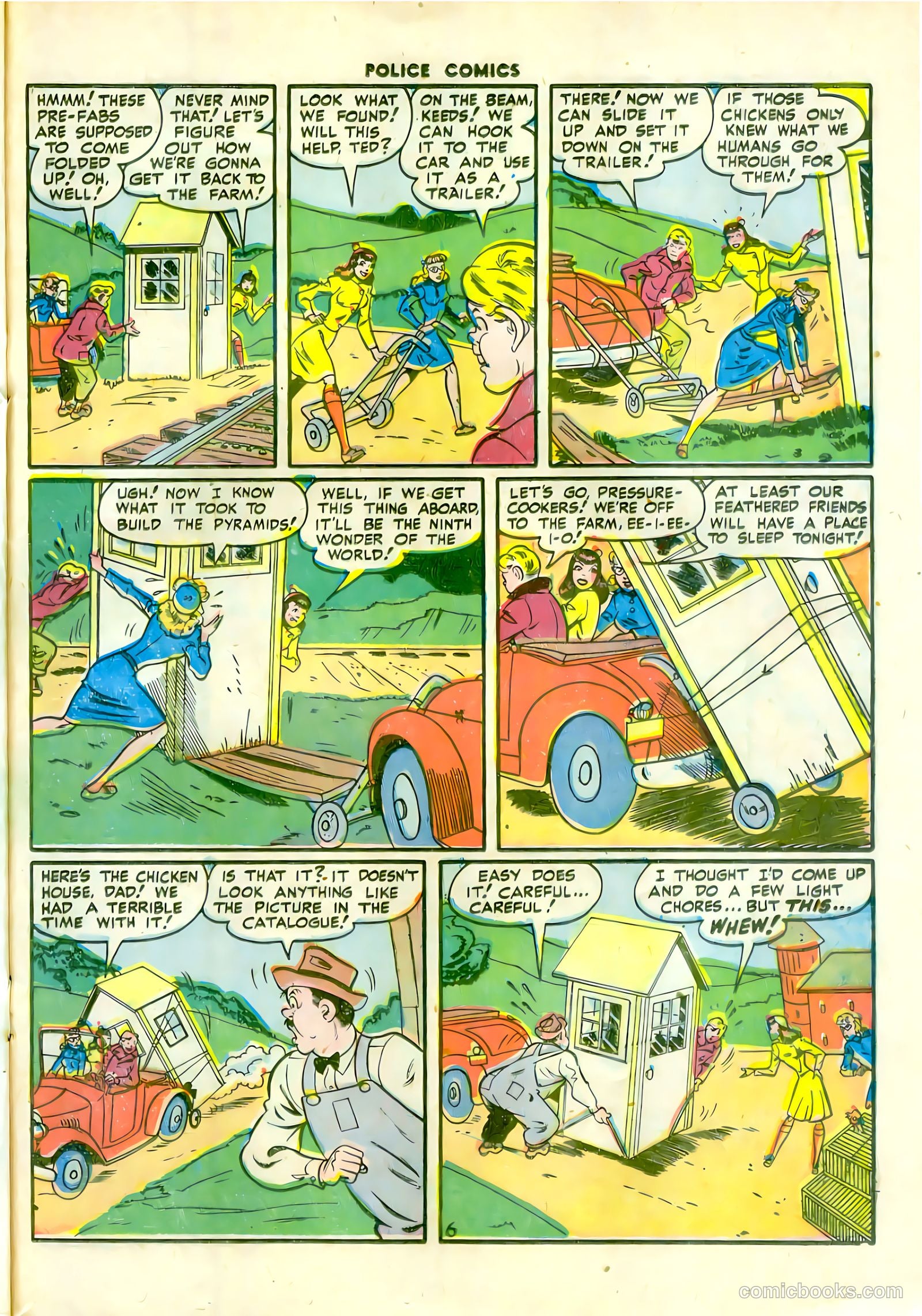 Police Comics #73 — page 31 of 52