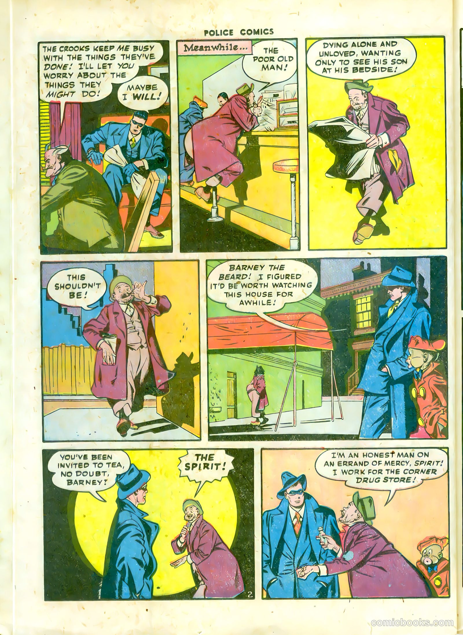 Police Comics #73 — page 34 of 52