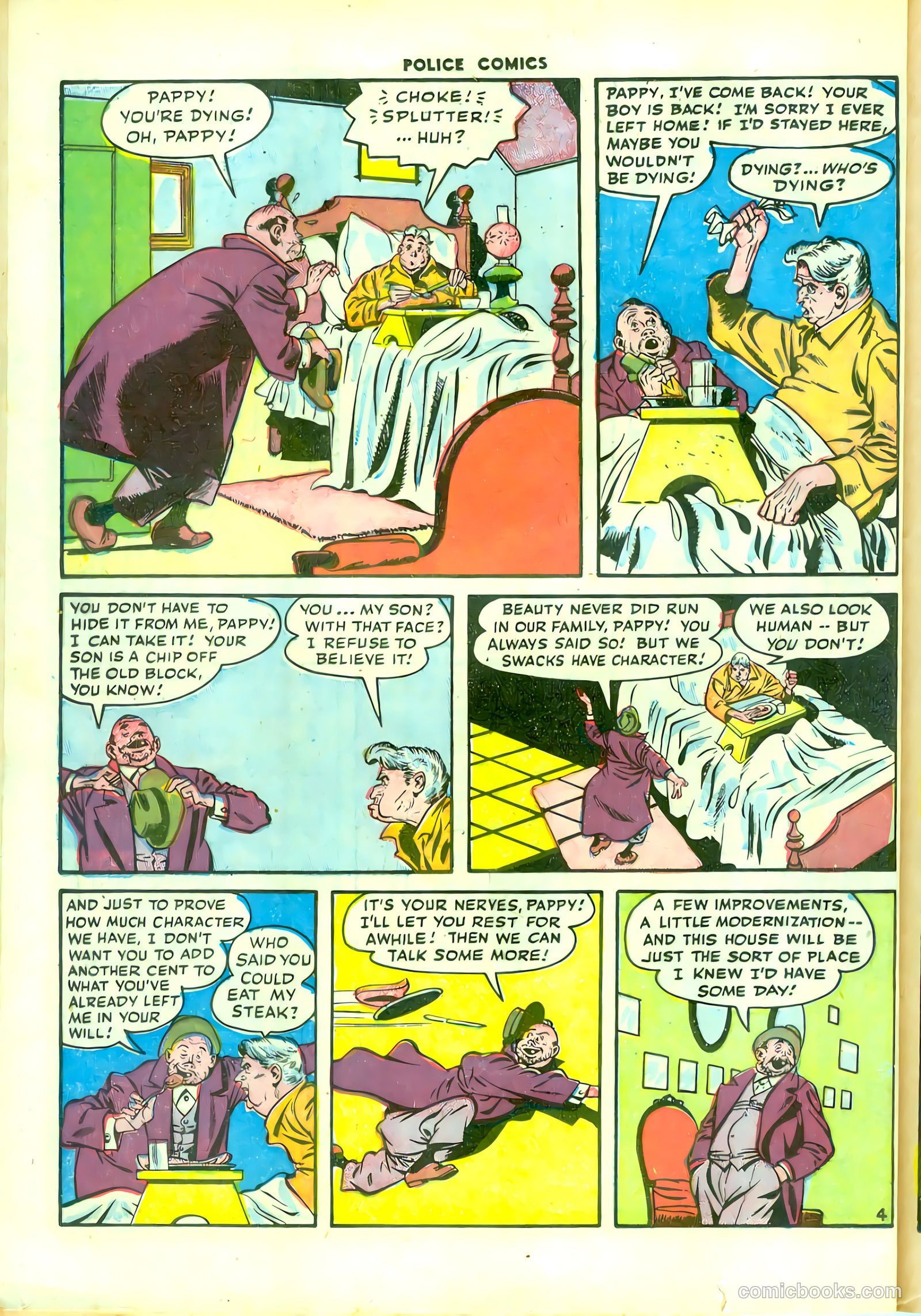 Police Comics #73 — page 36 of 52