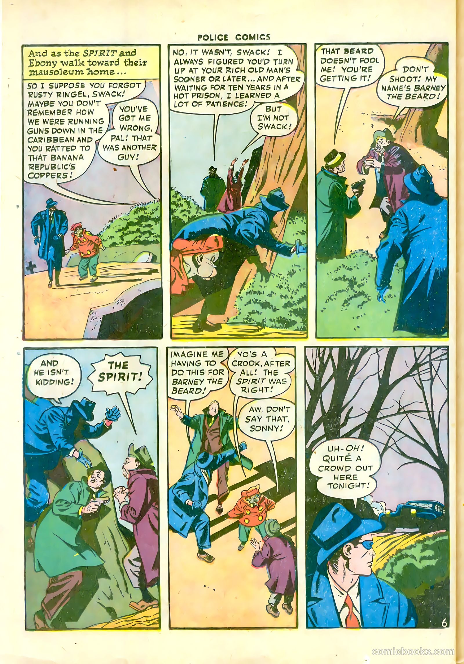 Police Comics #73 — page 38 of 52