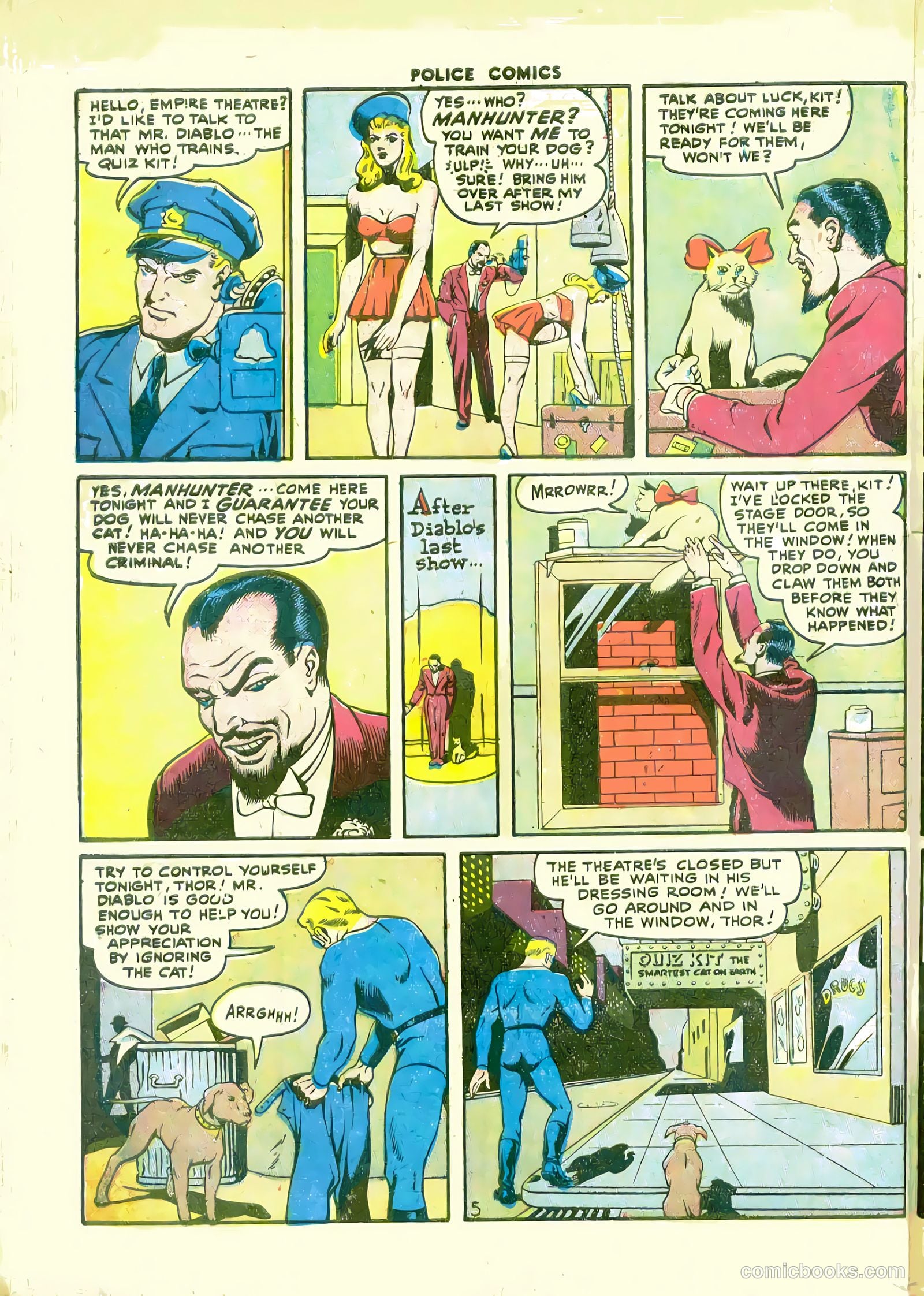 Police Comics #73 — page 46 of 52