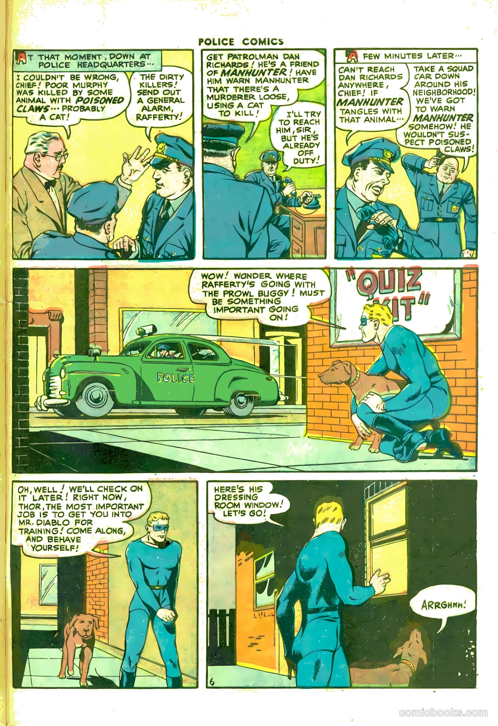 Police Comics #73 — page 47 of 52