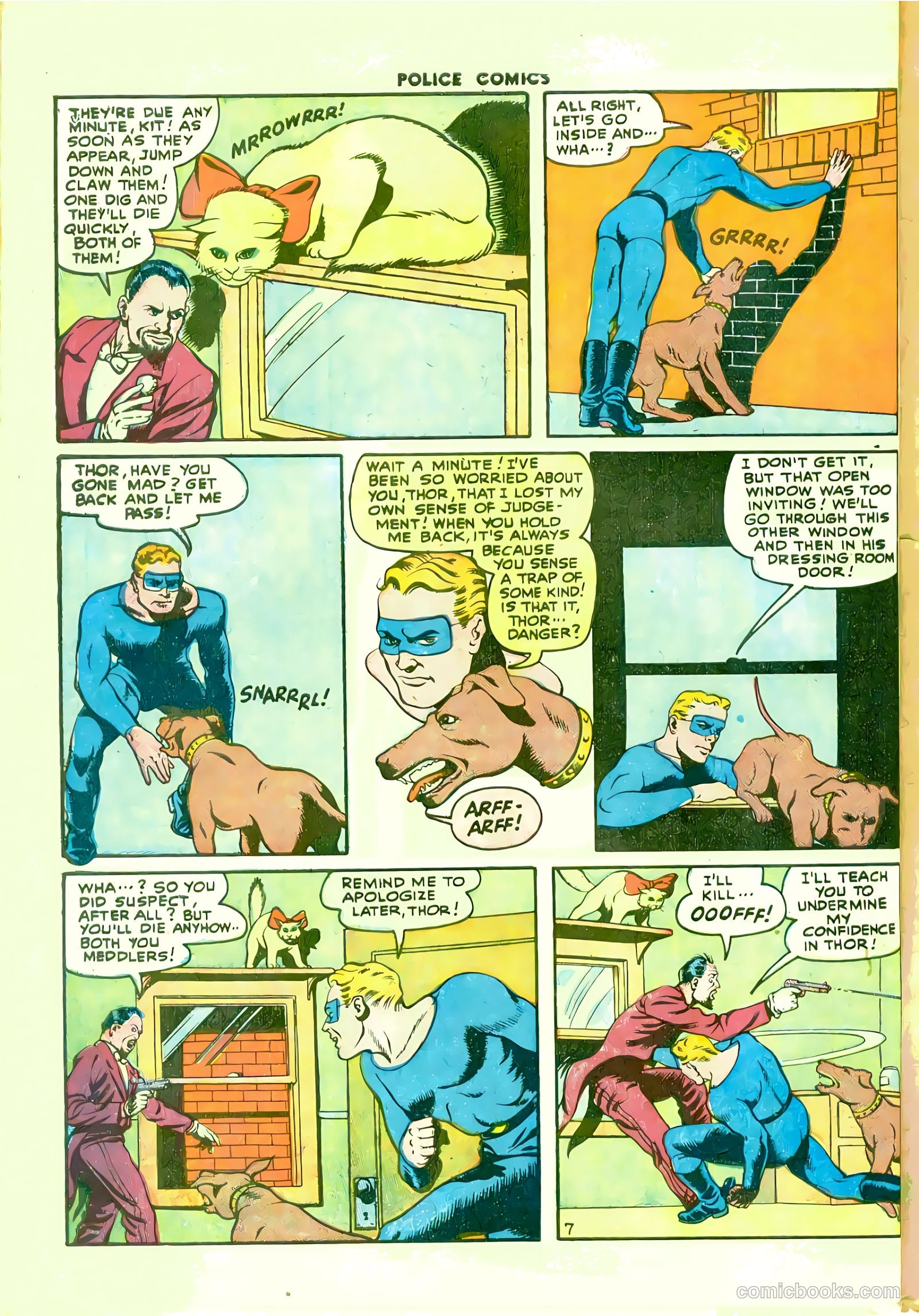 Police Comics #73 — page 48 of 52