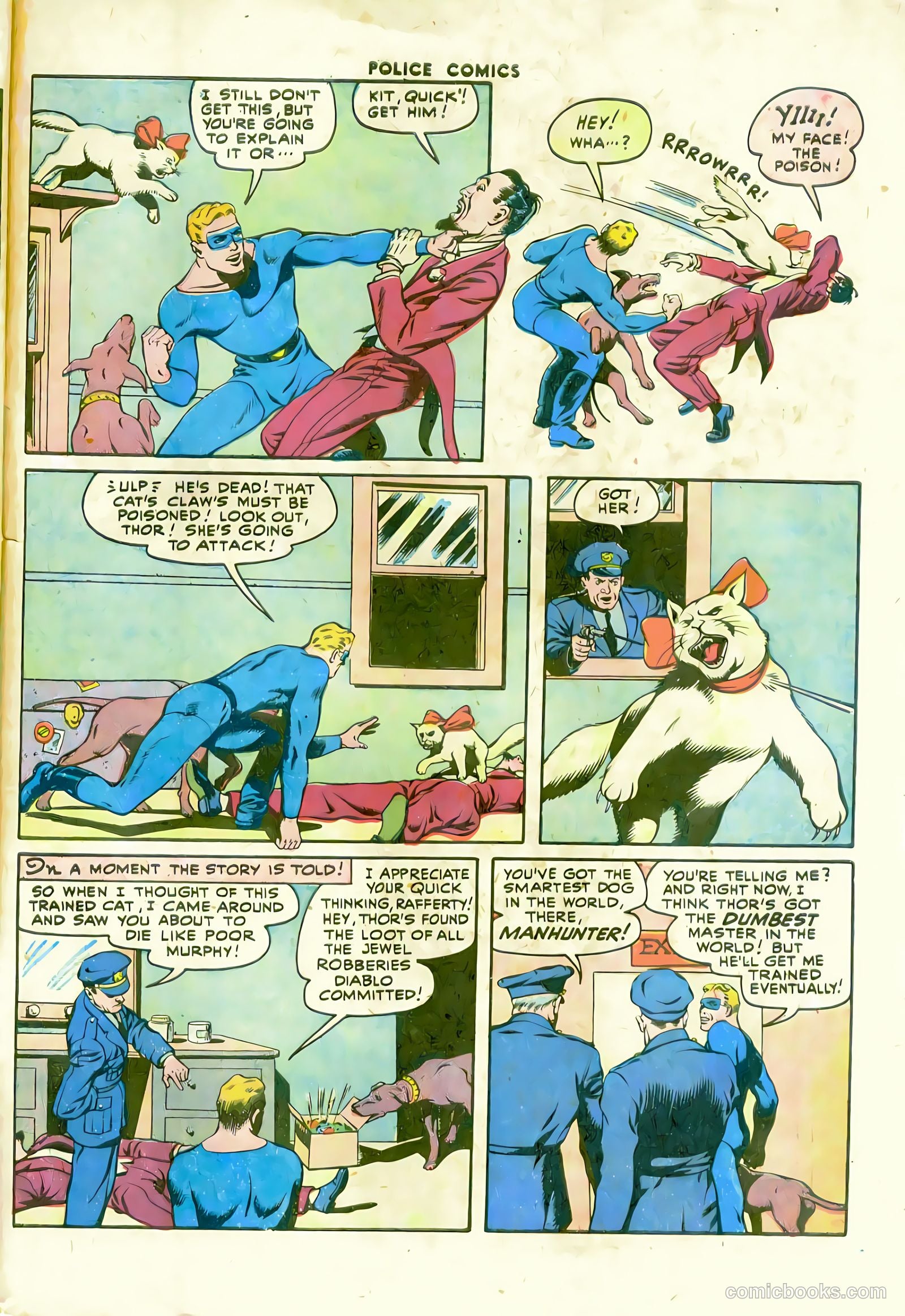 Police Comics #73 — page 49 of 52