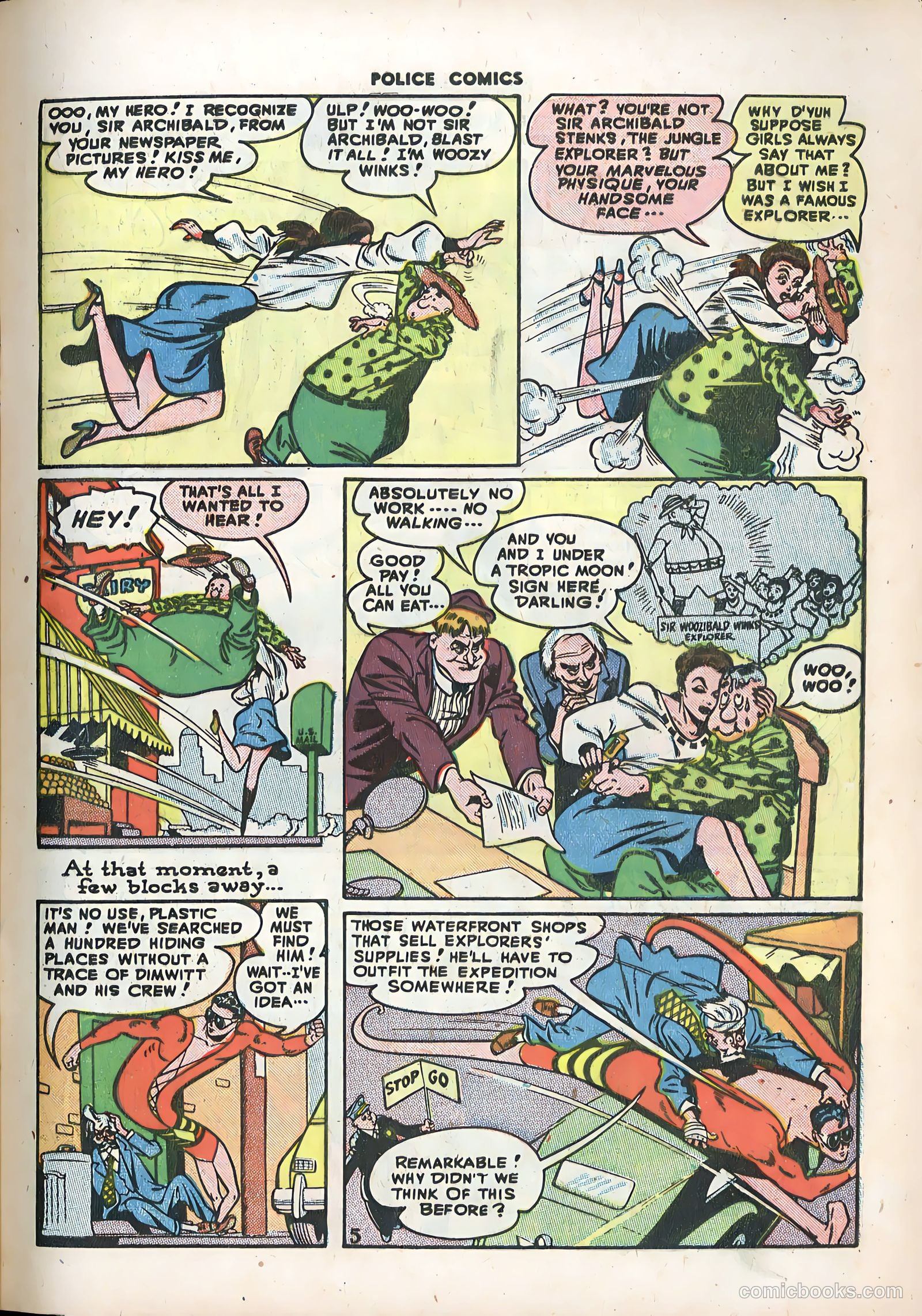 Police Comics #74 — page 8 of 53
