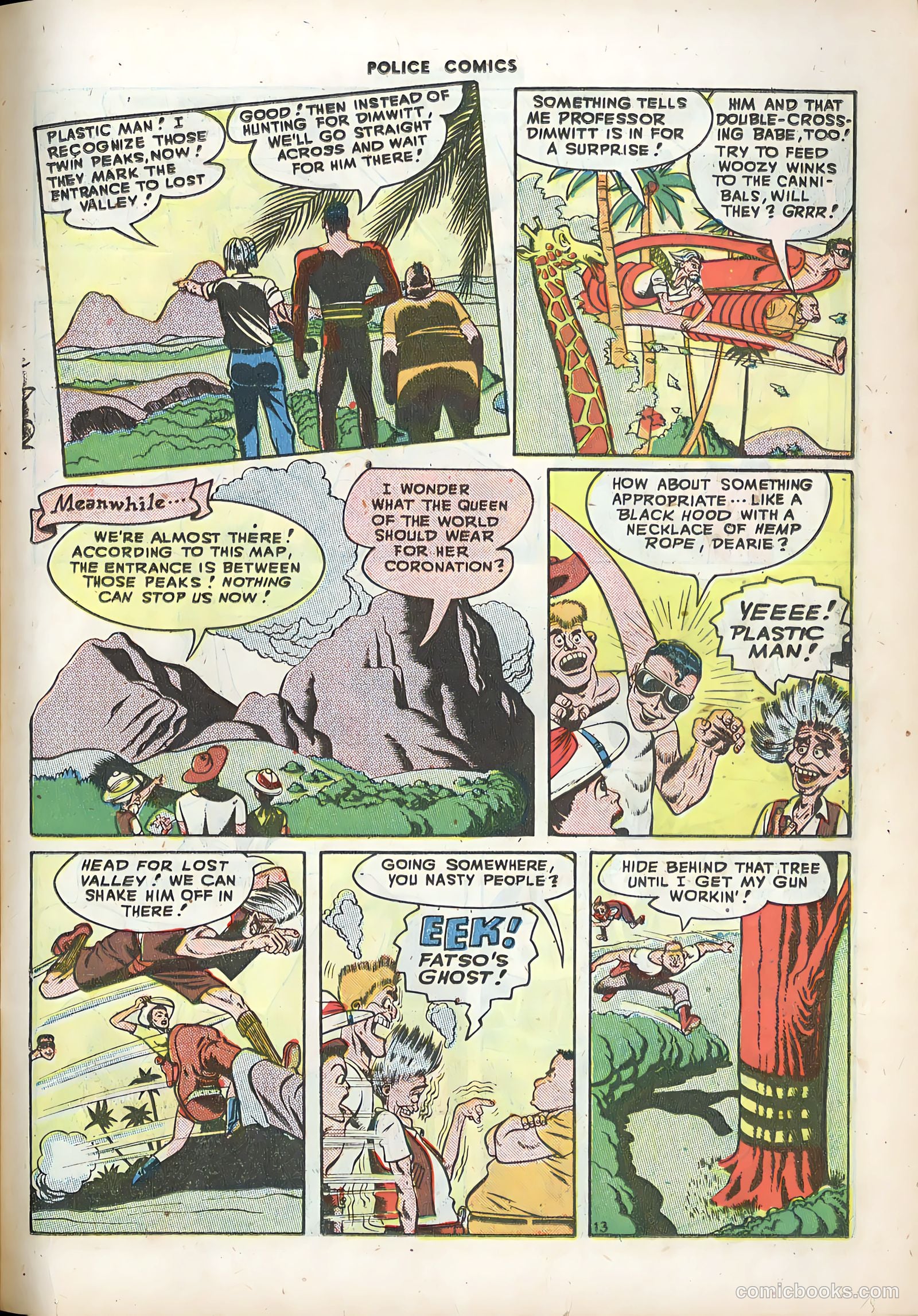 Police Comics #74 — page 16 of 53