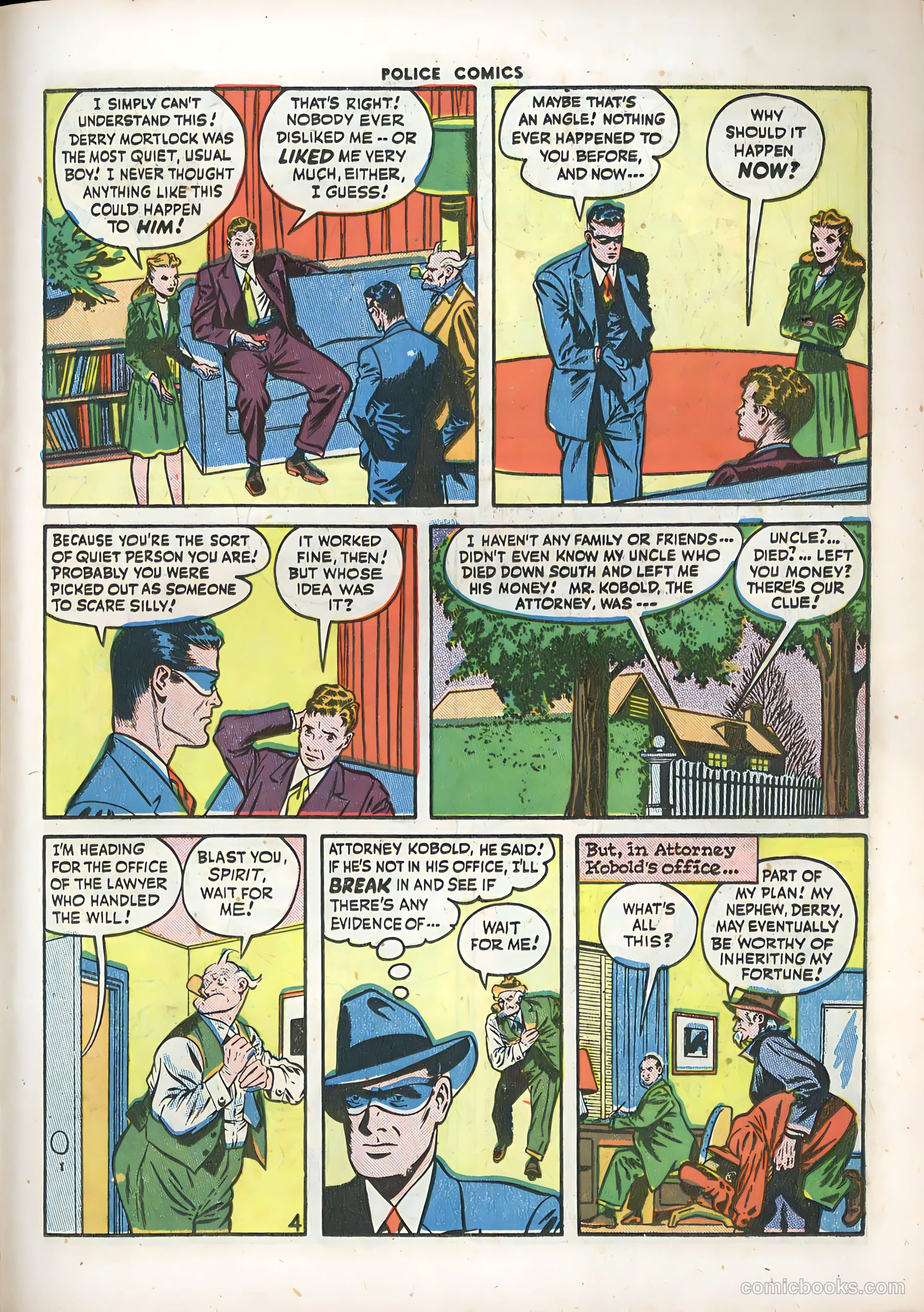 Police Comics #74 — page 30 of 53