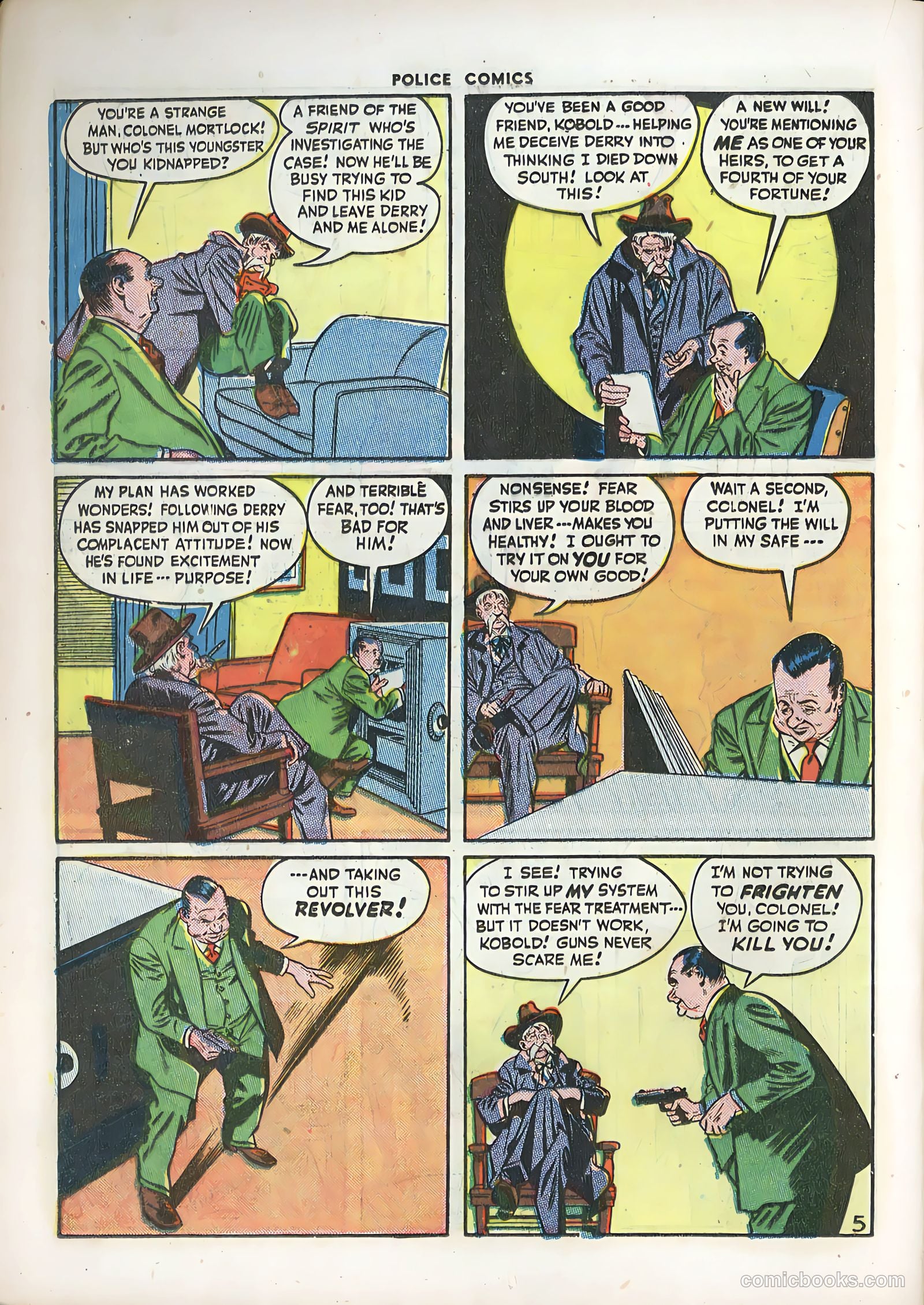Police Comics #74 — page 31 of 53