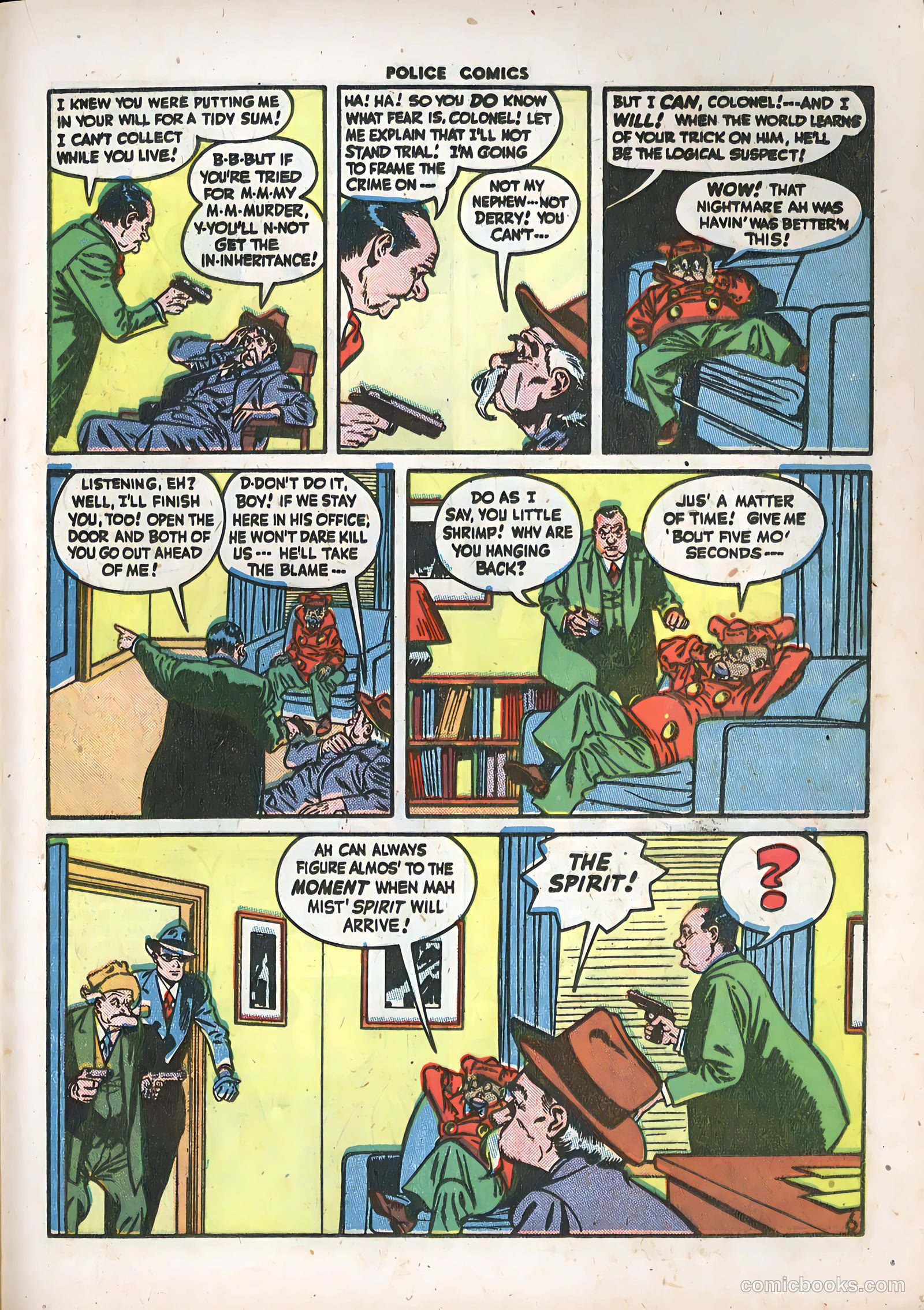 Police Comics #74 — page 32 of 53