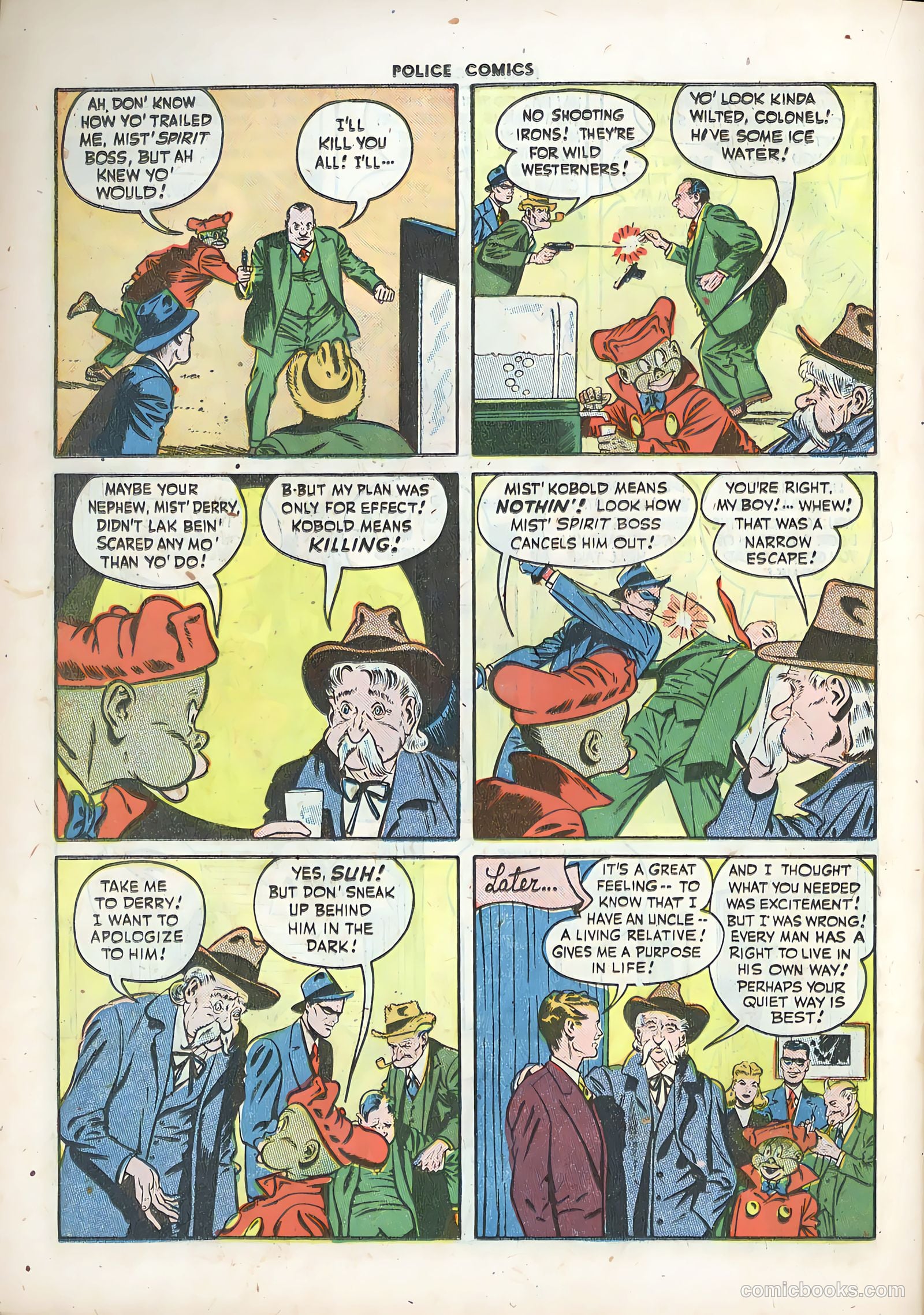 Police Comics #74 — page 33 of 53