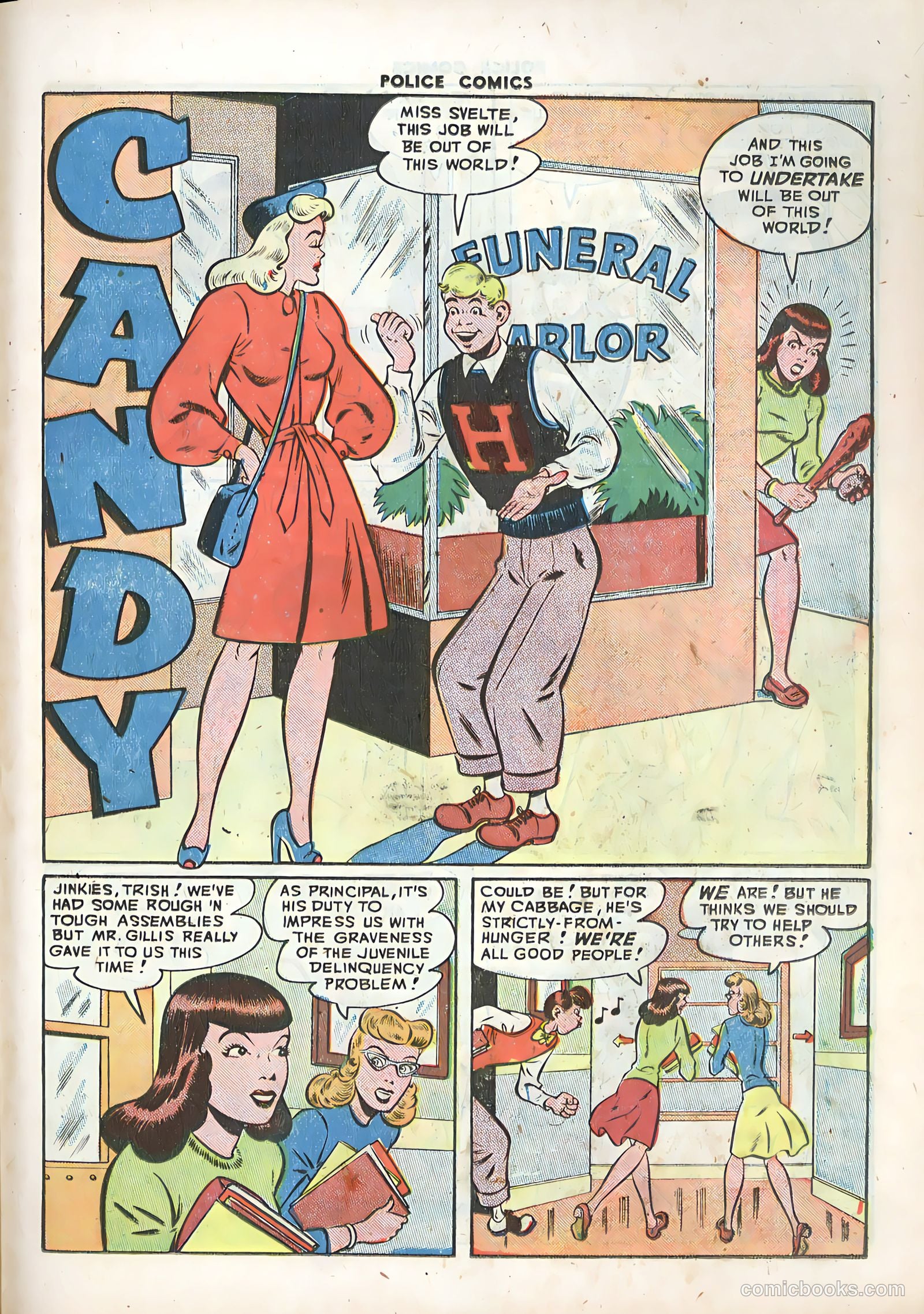 Police Comics #74 — page 34 of 53