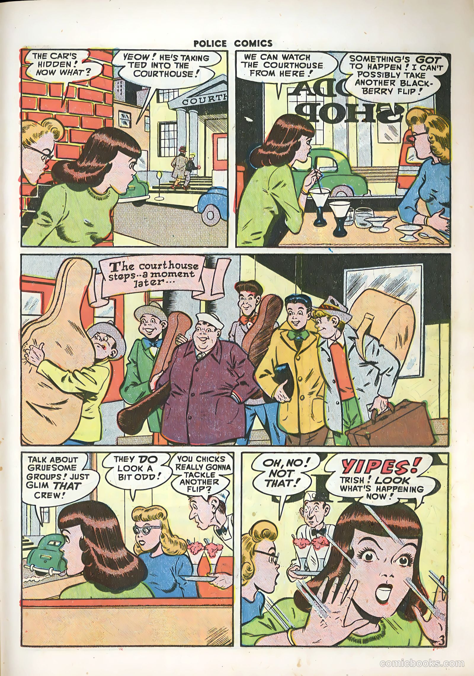 Police Comics #74 — page 36 of 53