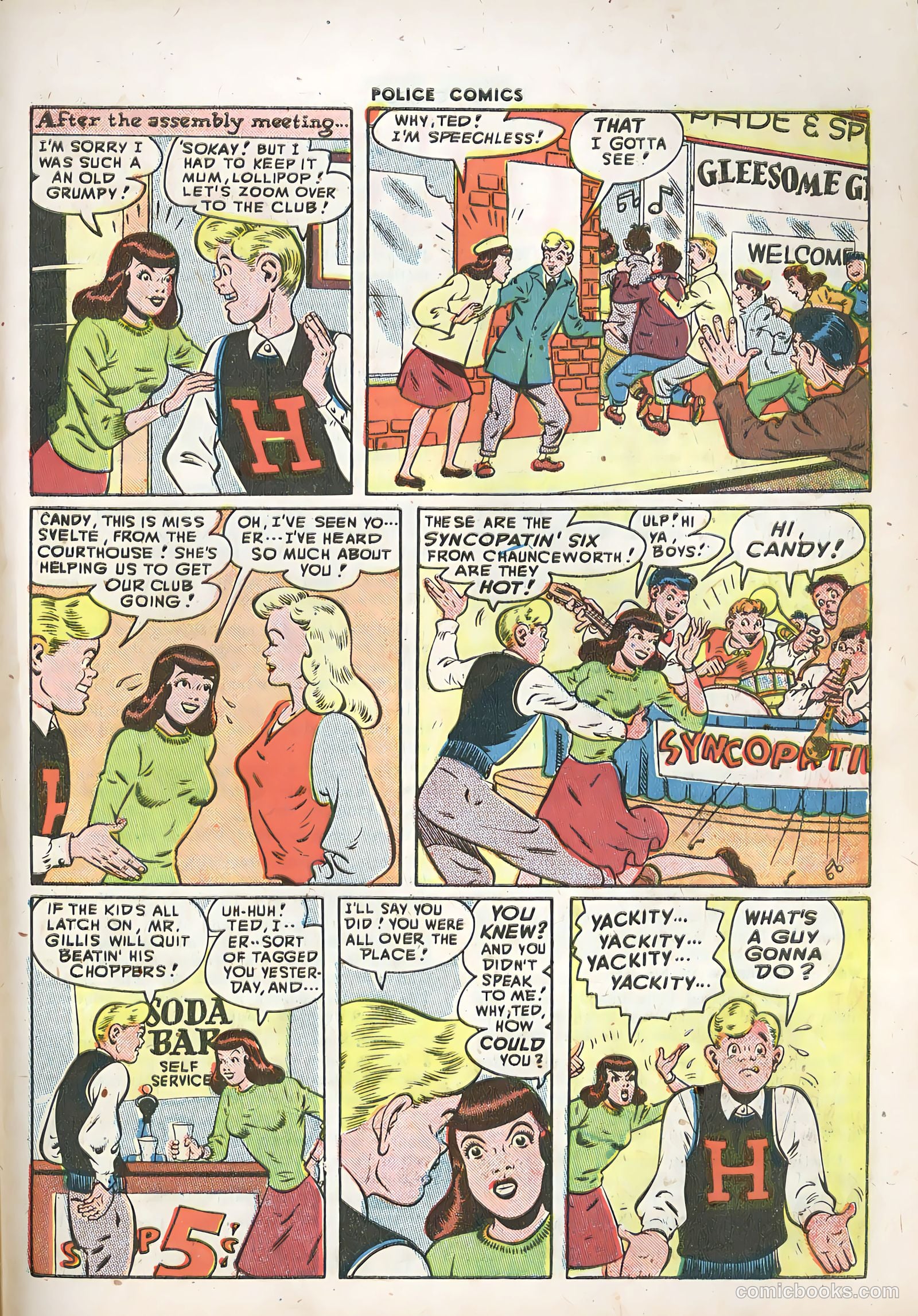 Police Comics #74 — page 40 of 53