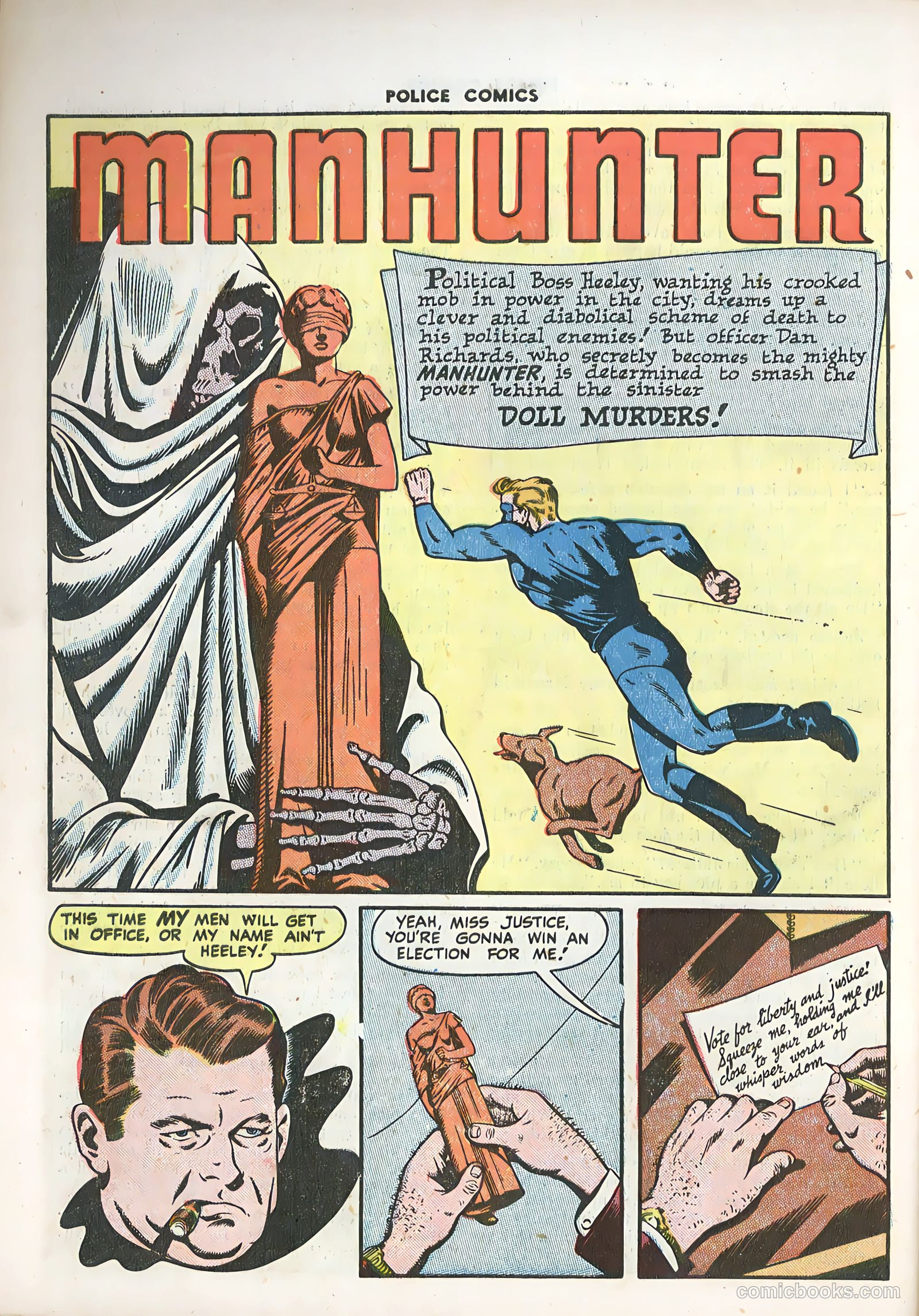 Police Comics #74 — page 43 of 53