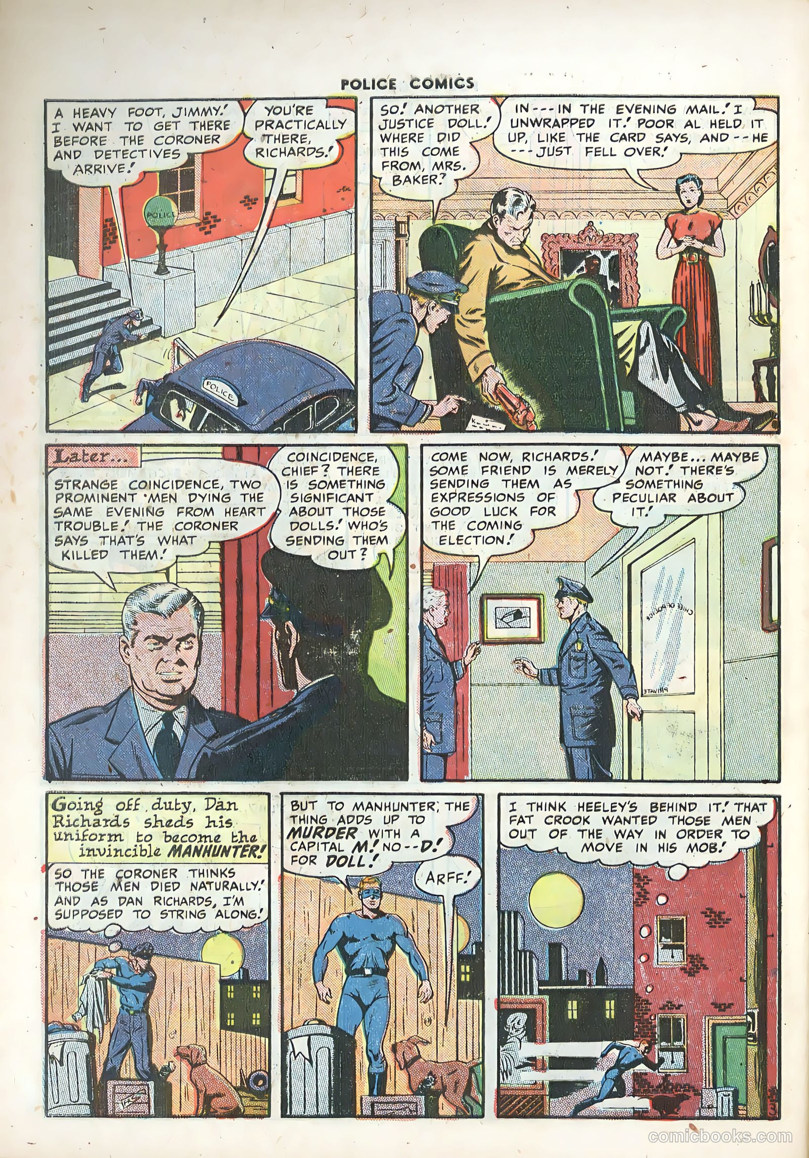 Police Comics #74 — page 45 of 53