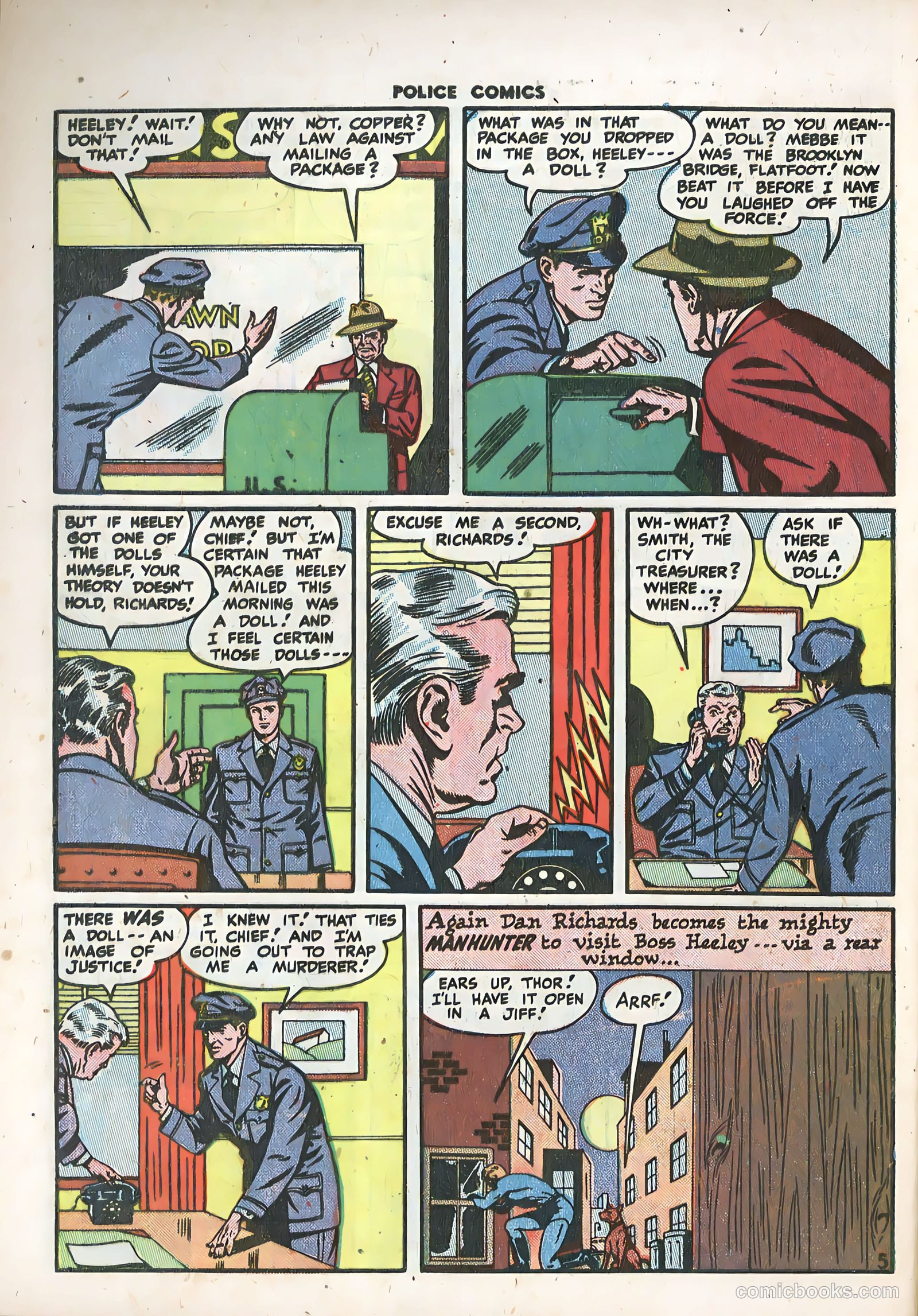 Police Comics #74 — page 47 of 53