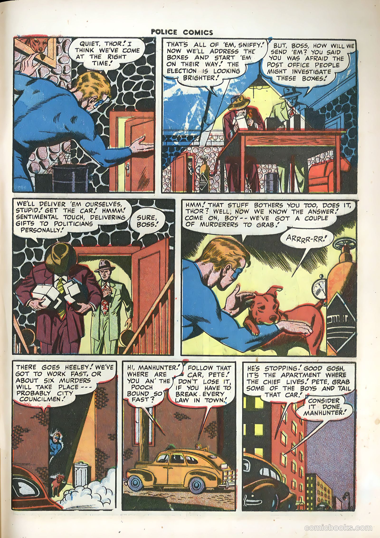 Police Comics #74 — page 48 of 53