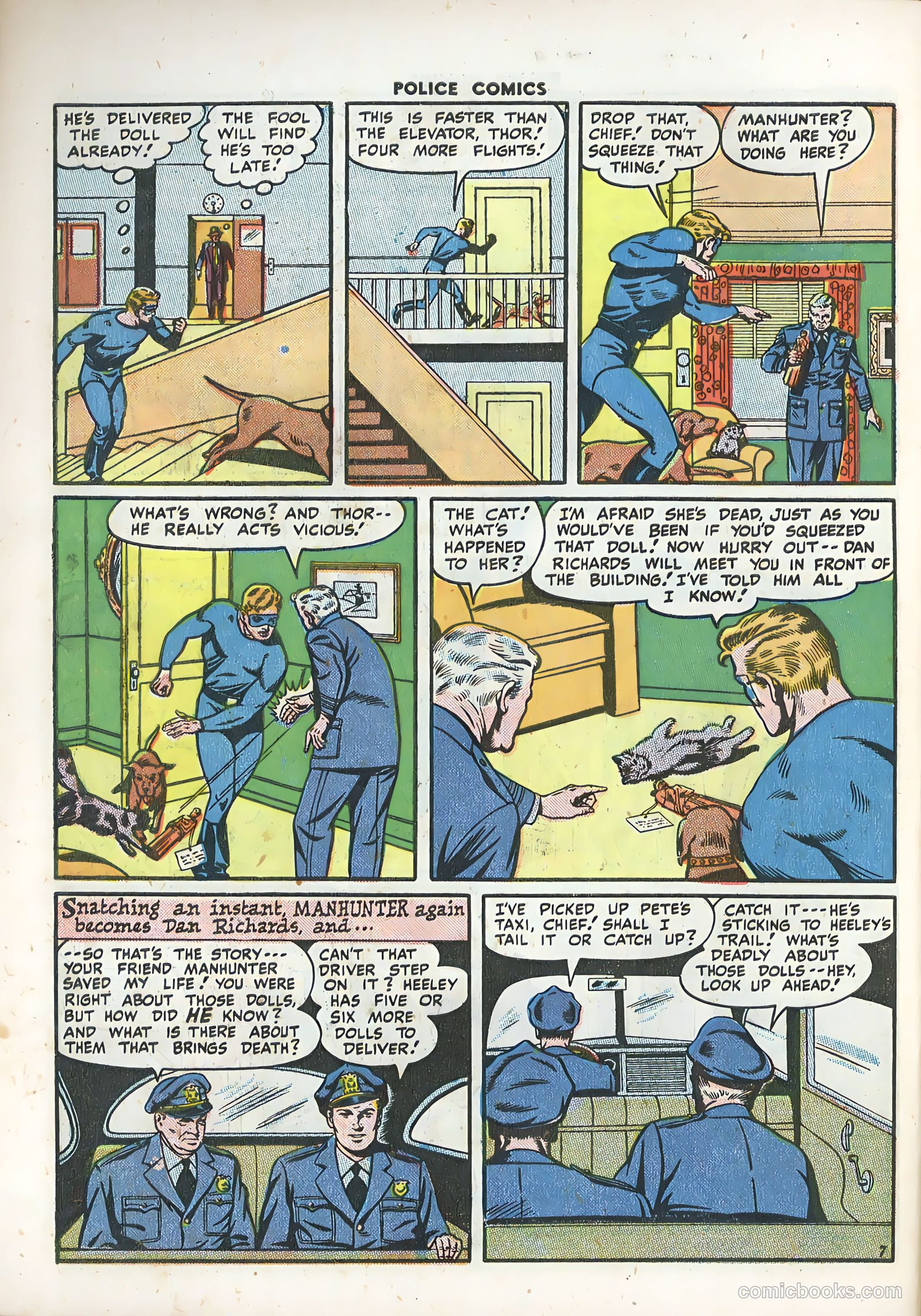 Police Comics #74 — page 49 of 53