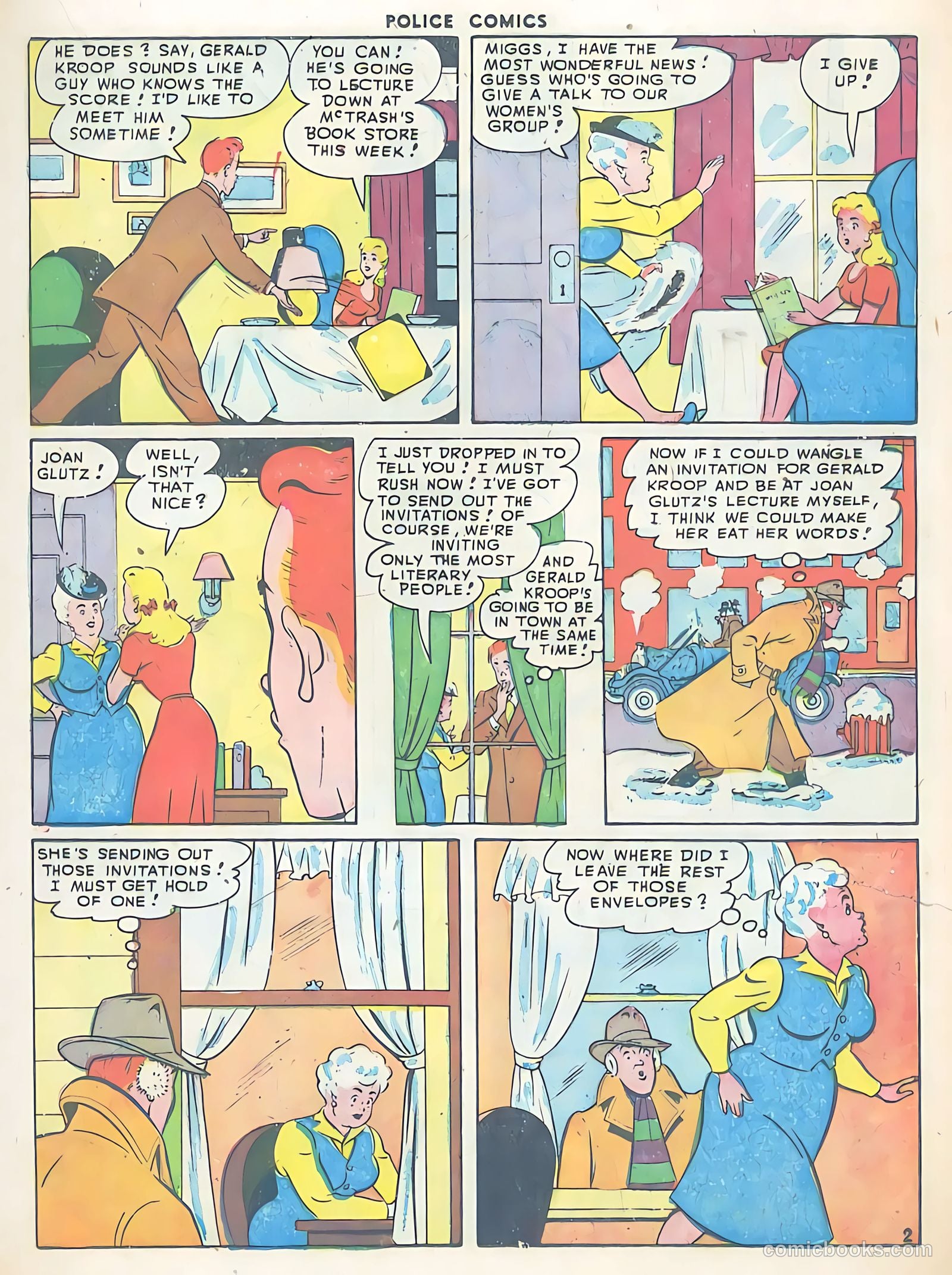 Police Comics #75 — page 23 of 52