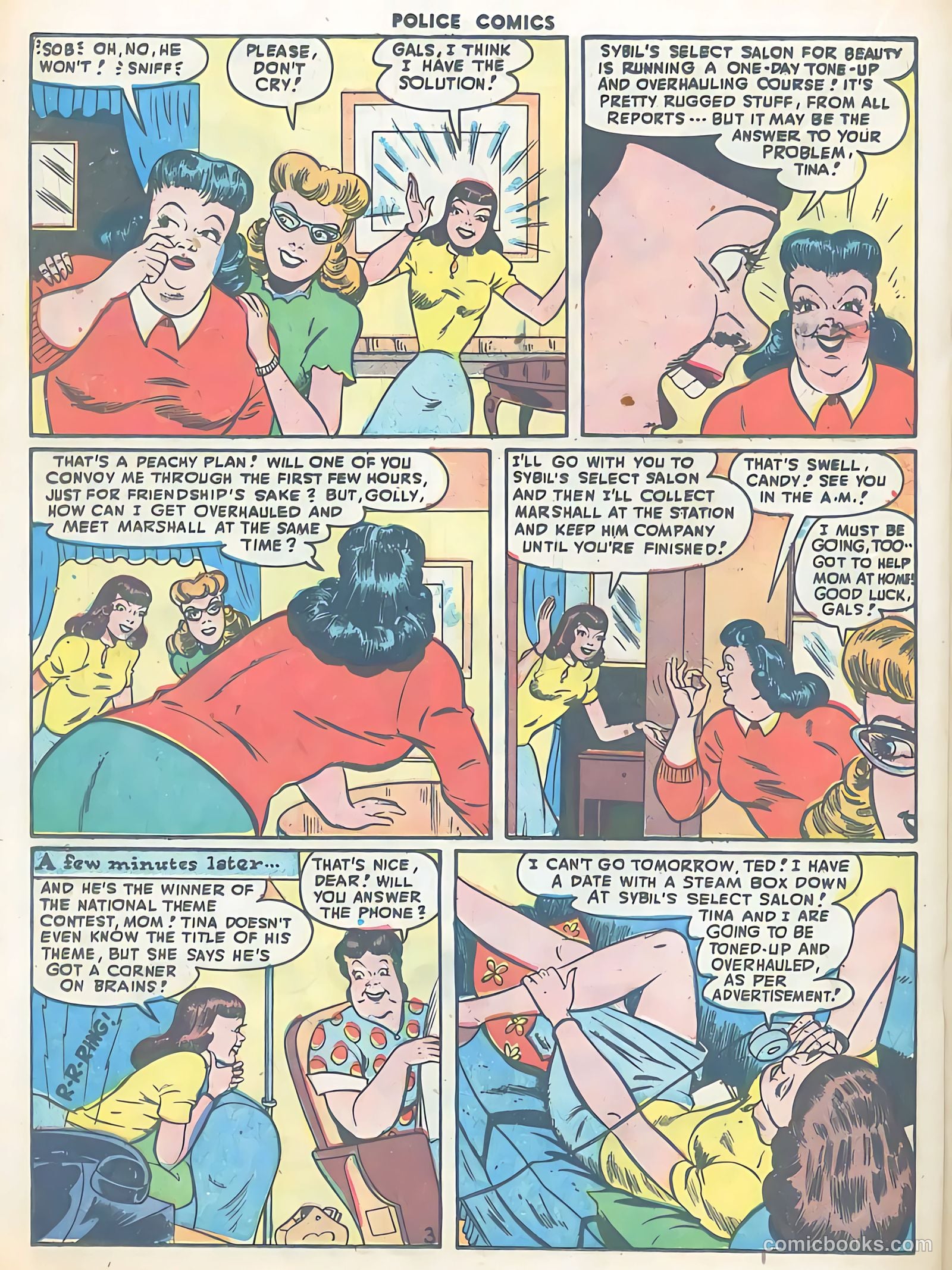 Police Comics #75 — page 30 of 52