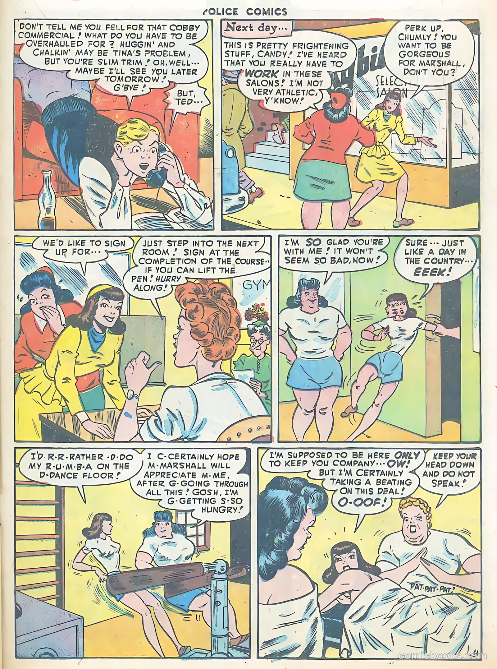 Police Comics #75 — page 31 of 52